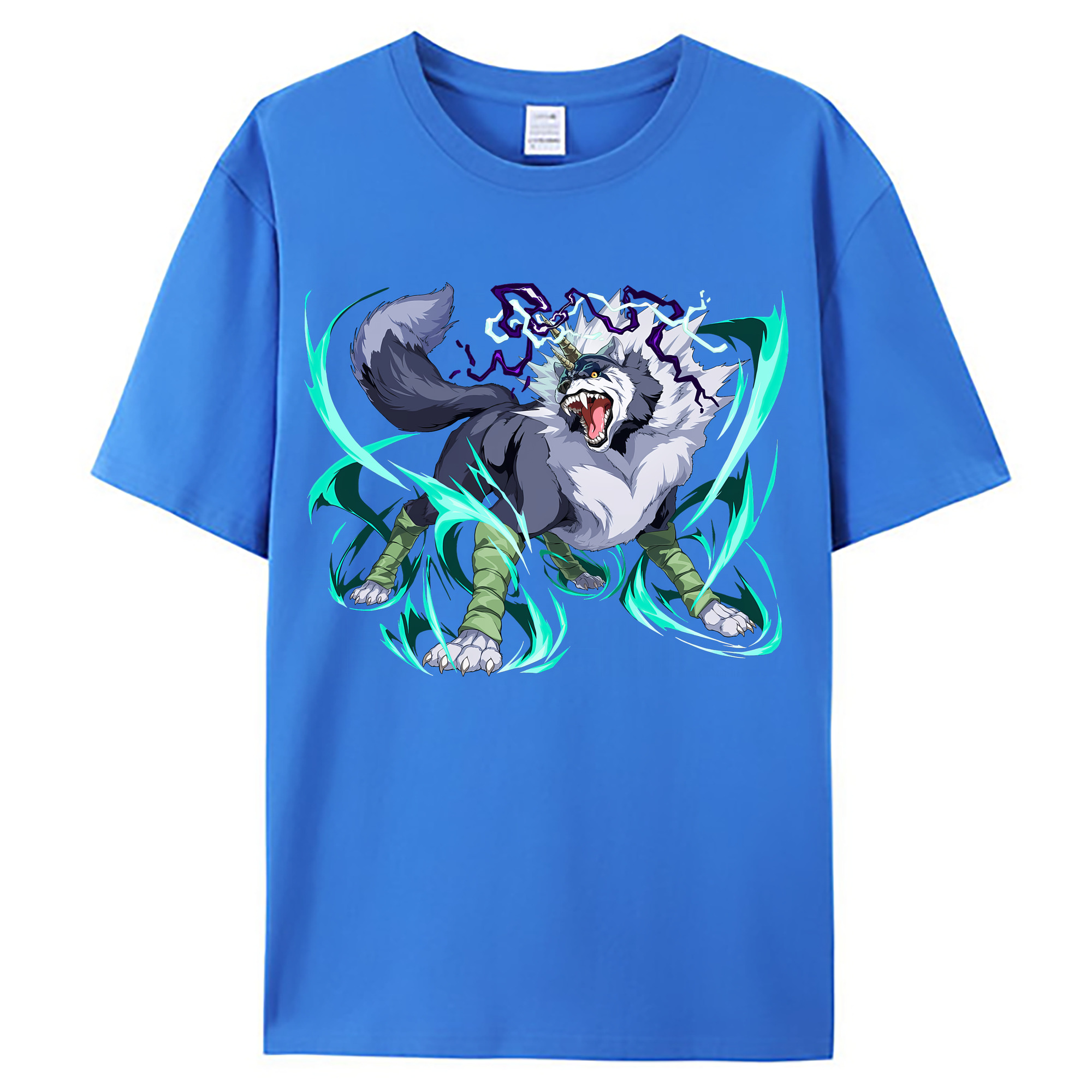 （画像用） 転スラ Regarding Reincarnated to Slime 綿100％ メンズ半袖Tシャツ｜肌触りやわらか＆通気性
