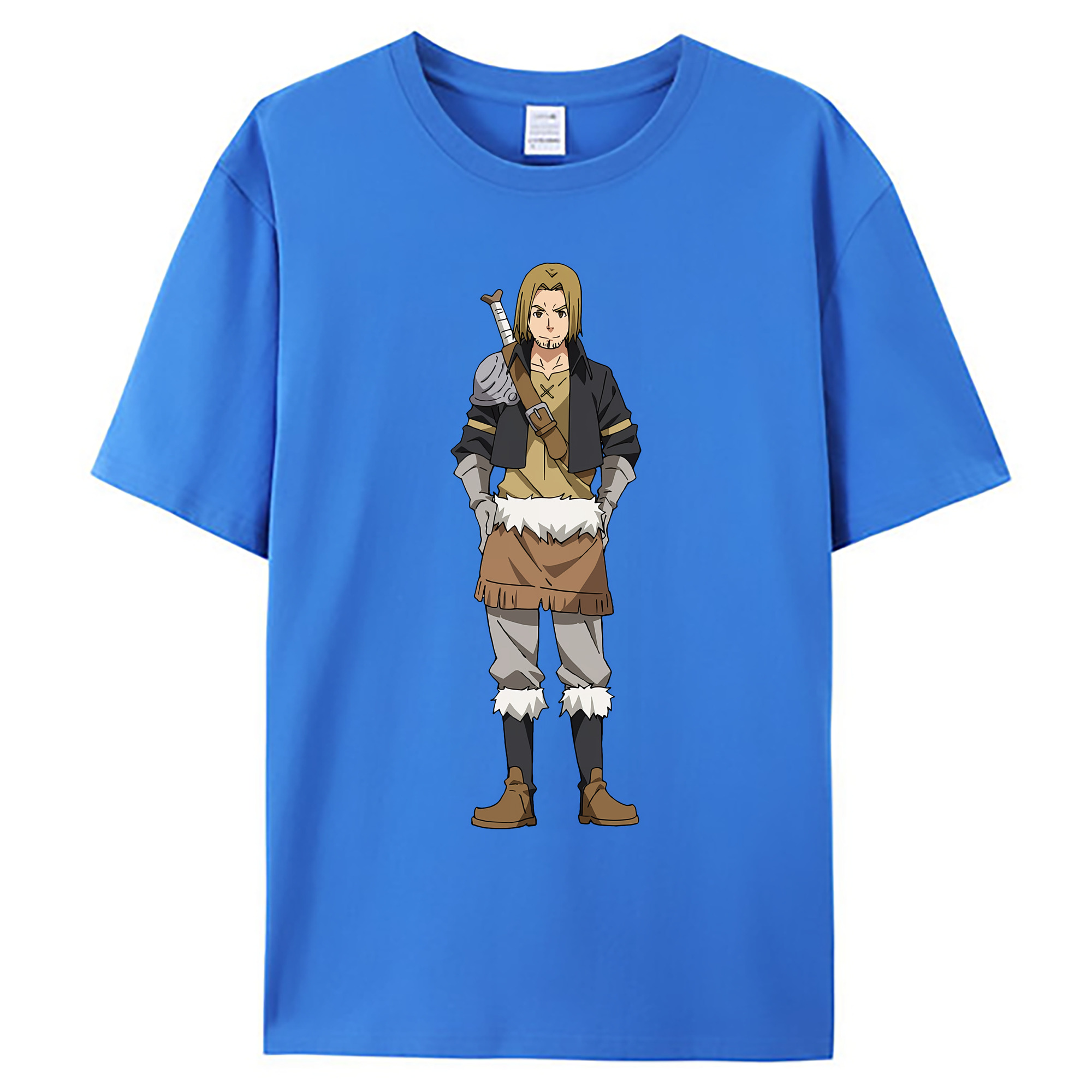 （画像用） 転スラ Regarding Reincarnated to Slime 綿100％ メンズ半袖Tシャツ｜肌触りやわらか＆通気性