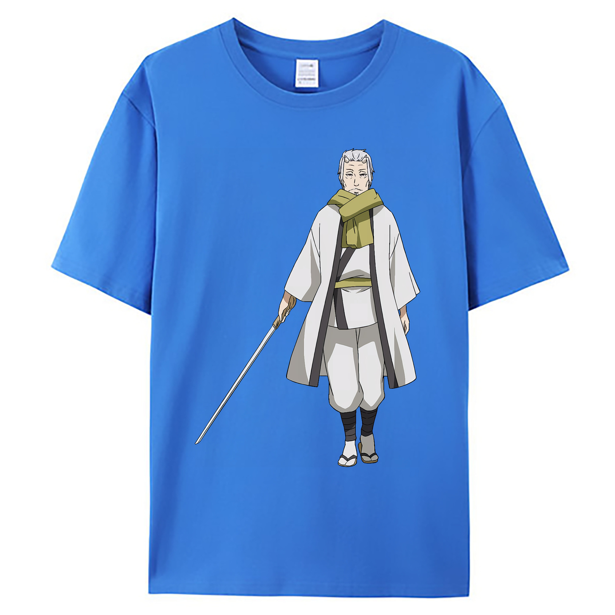 （画像用） 転スラ Regarding Reincarnated to Slime 綿100％ メンズ半袖Tシャツ｜肌触りやわらか＆通気性