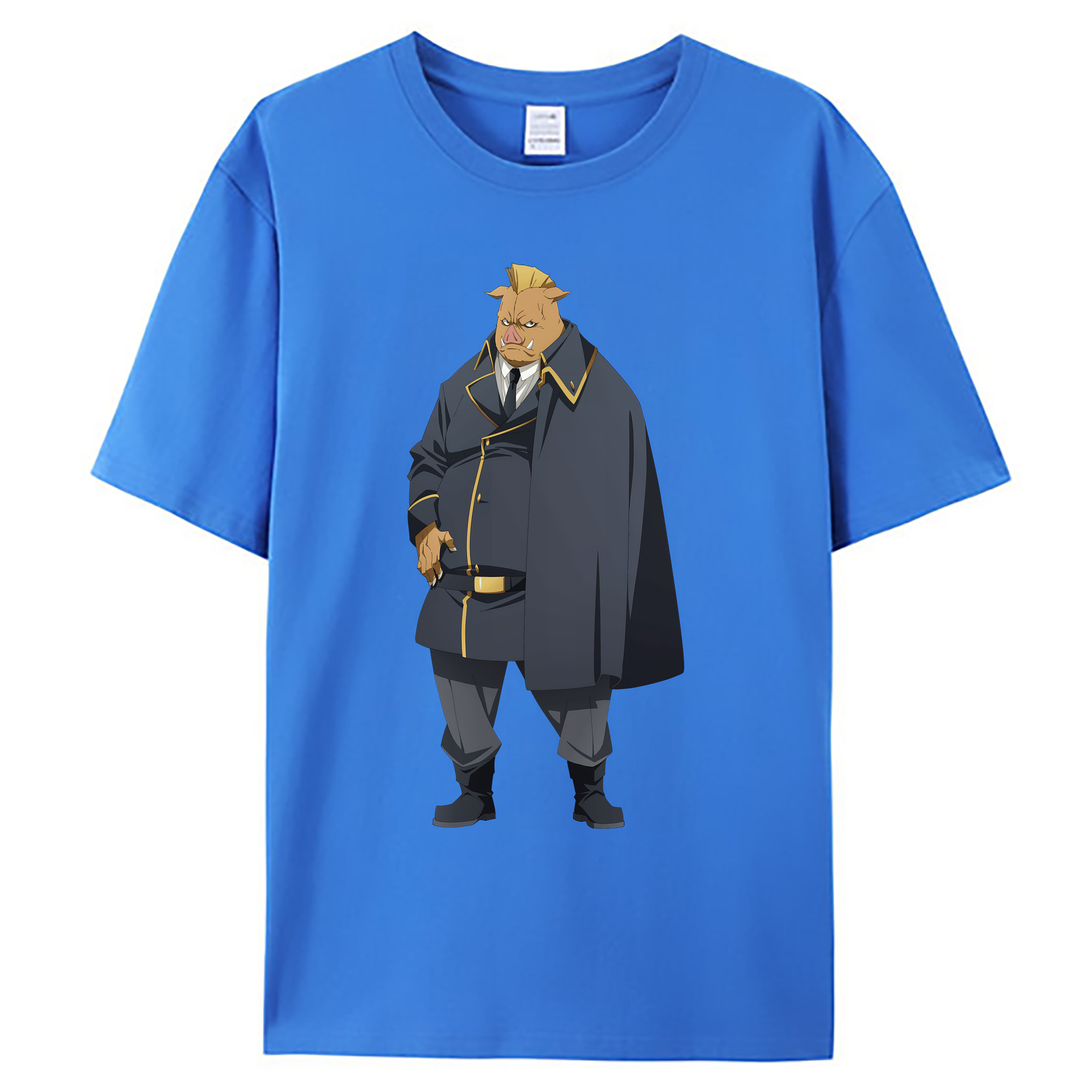（画像用） 転スラ Regarding Reincarnated to Slime 綿100％ メンズ半袖Tシャツ｜肌触りやわらか＆通気性