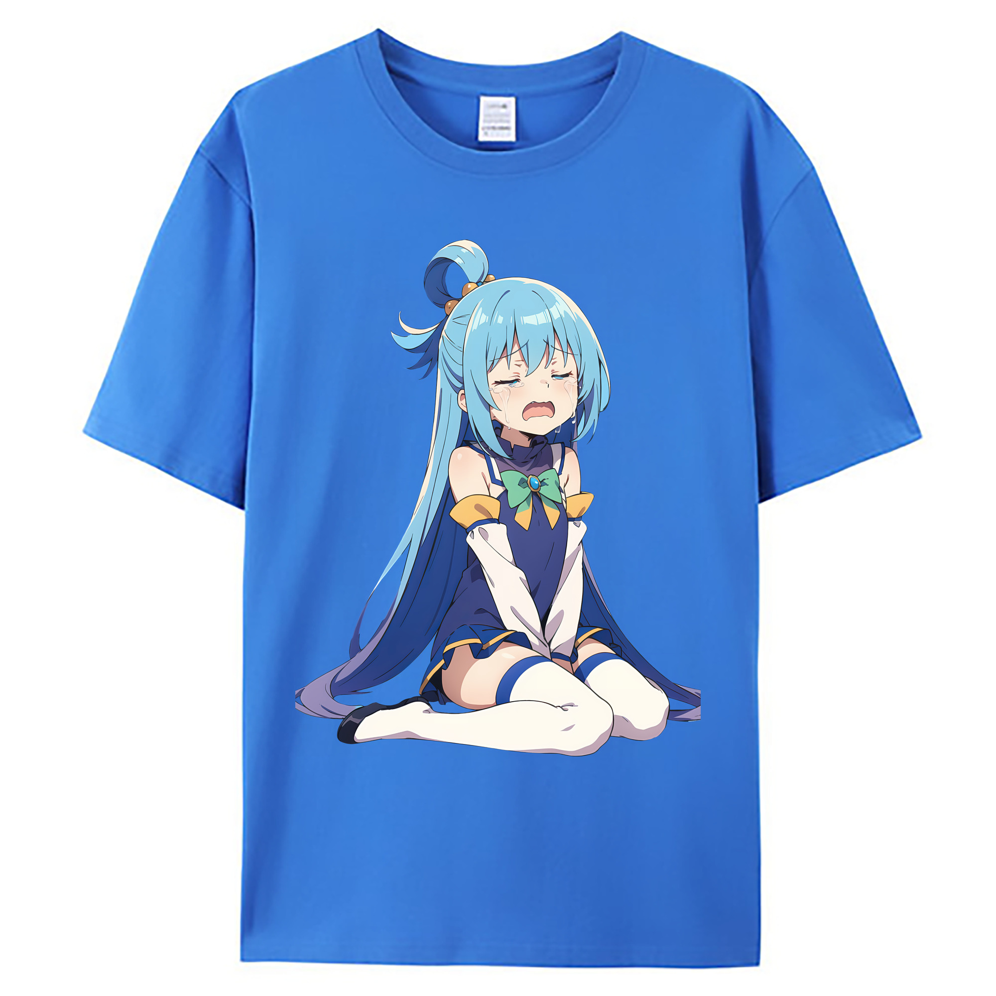 （画像用） 転スラ Regarding Reincarnated to Slime 綿100％ メンズ半袖Tシャツ｜肌触りやわらか＆通気性