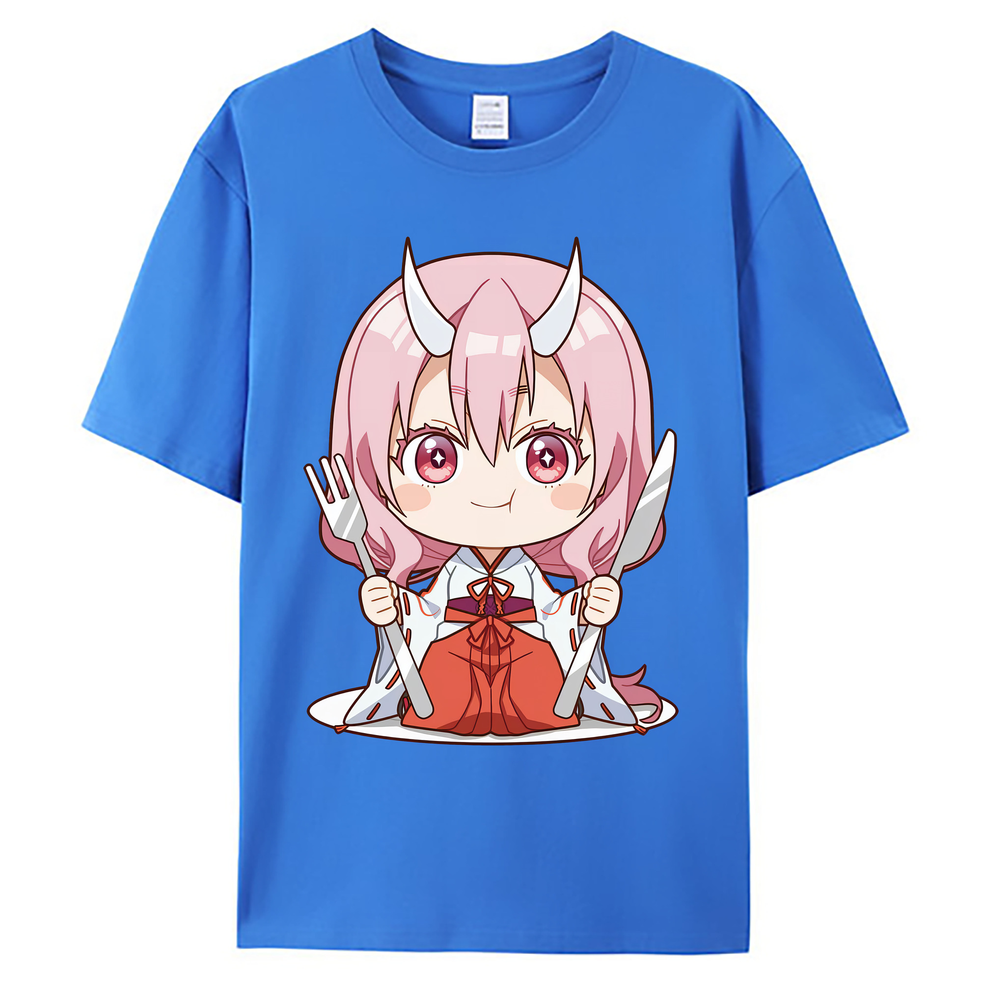 （画像用） 転スラ Regarding Reincarnated to Slime 綿100％ メンズ半袖Tシャツ｜肌触りやわらか＆通気性