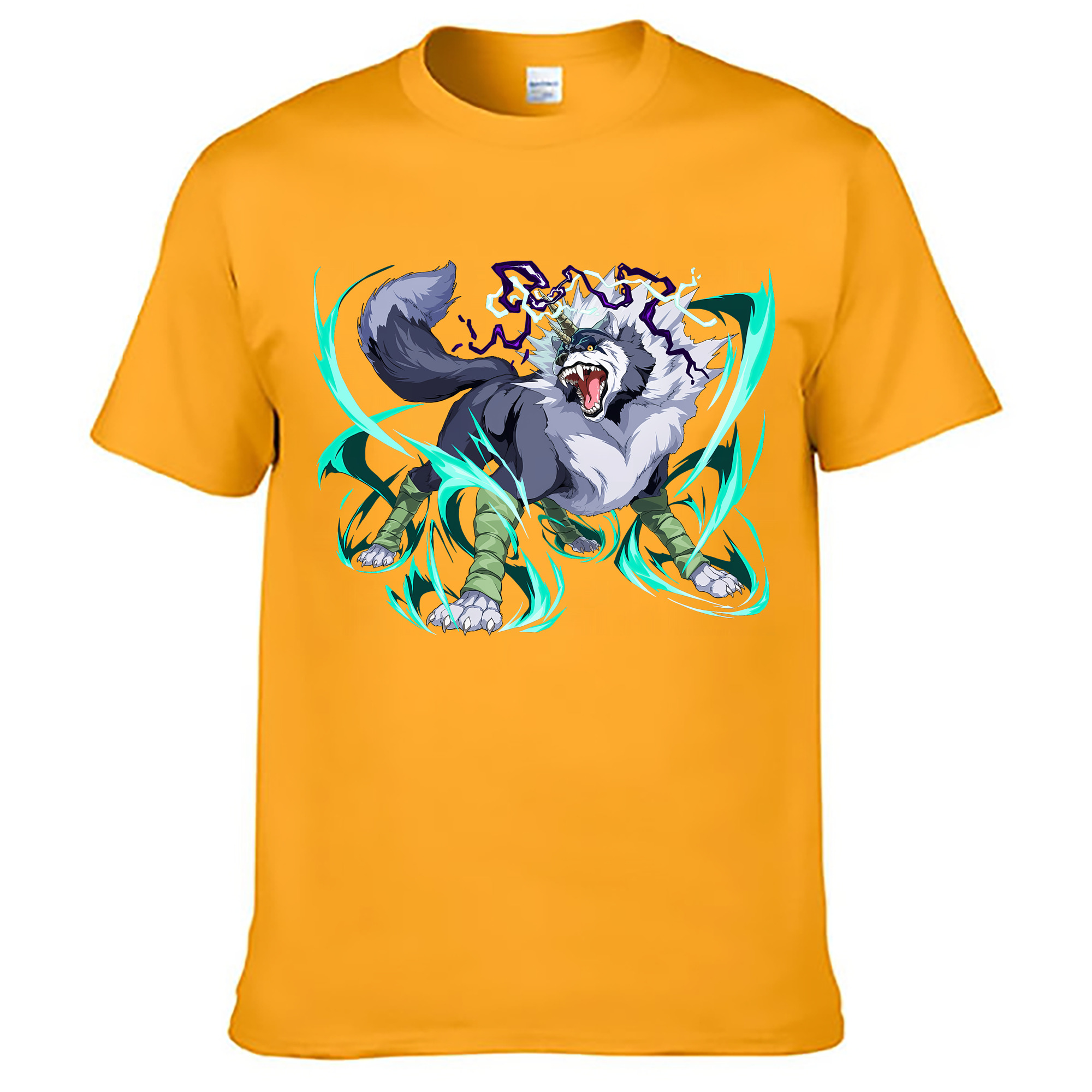 （画像用） 転スラ Regarding Reincarnated to Slime 綿100％ メンズ半袖Tシャツ｜肌触りやわらか＆通気性