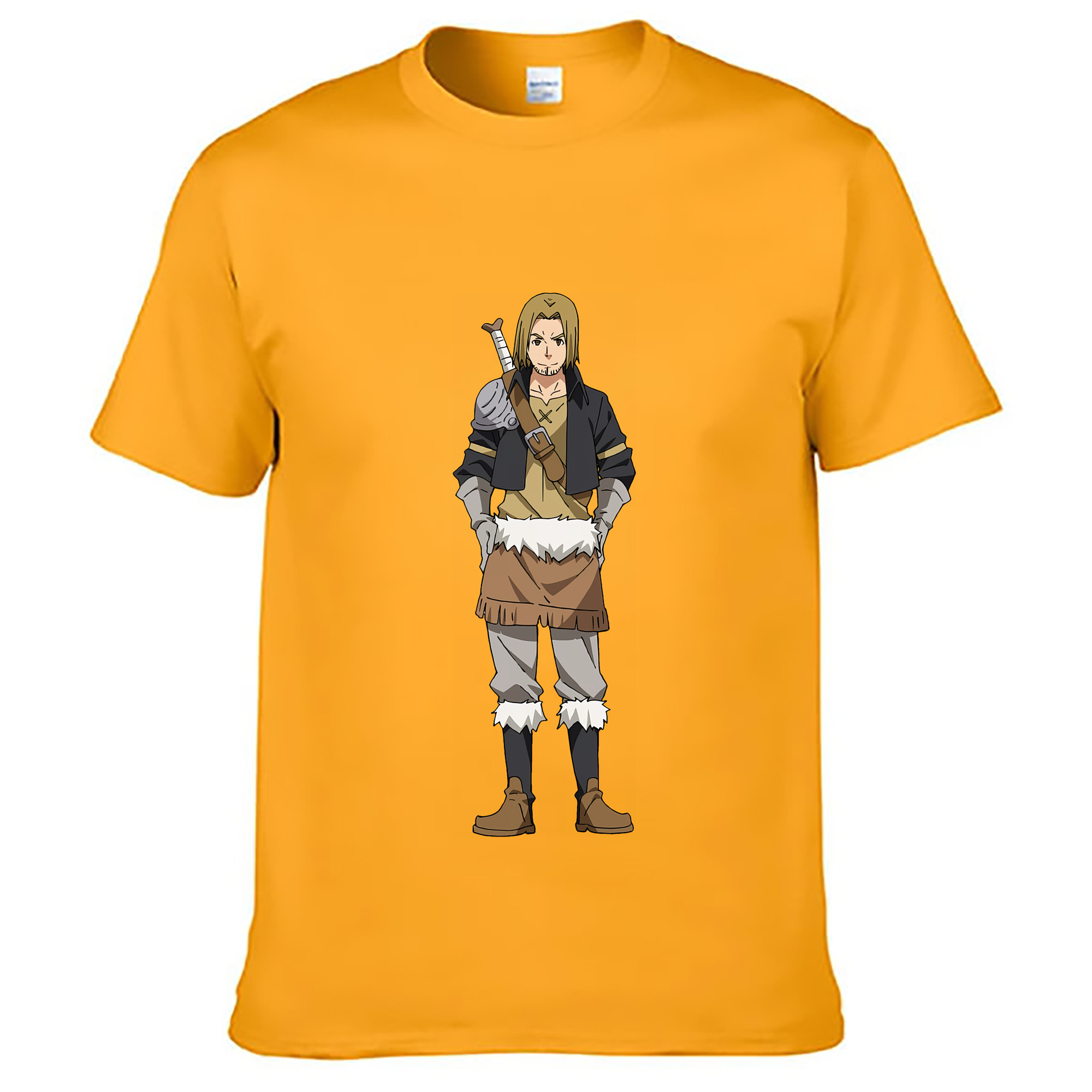 （画像用） 転スラ Regarding Reincarnated to Slime 綿100％ メンズ半袖Tシャツ｜肌触りやわらか＆通気性