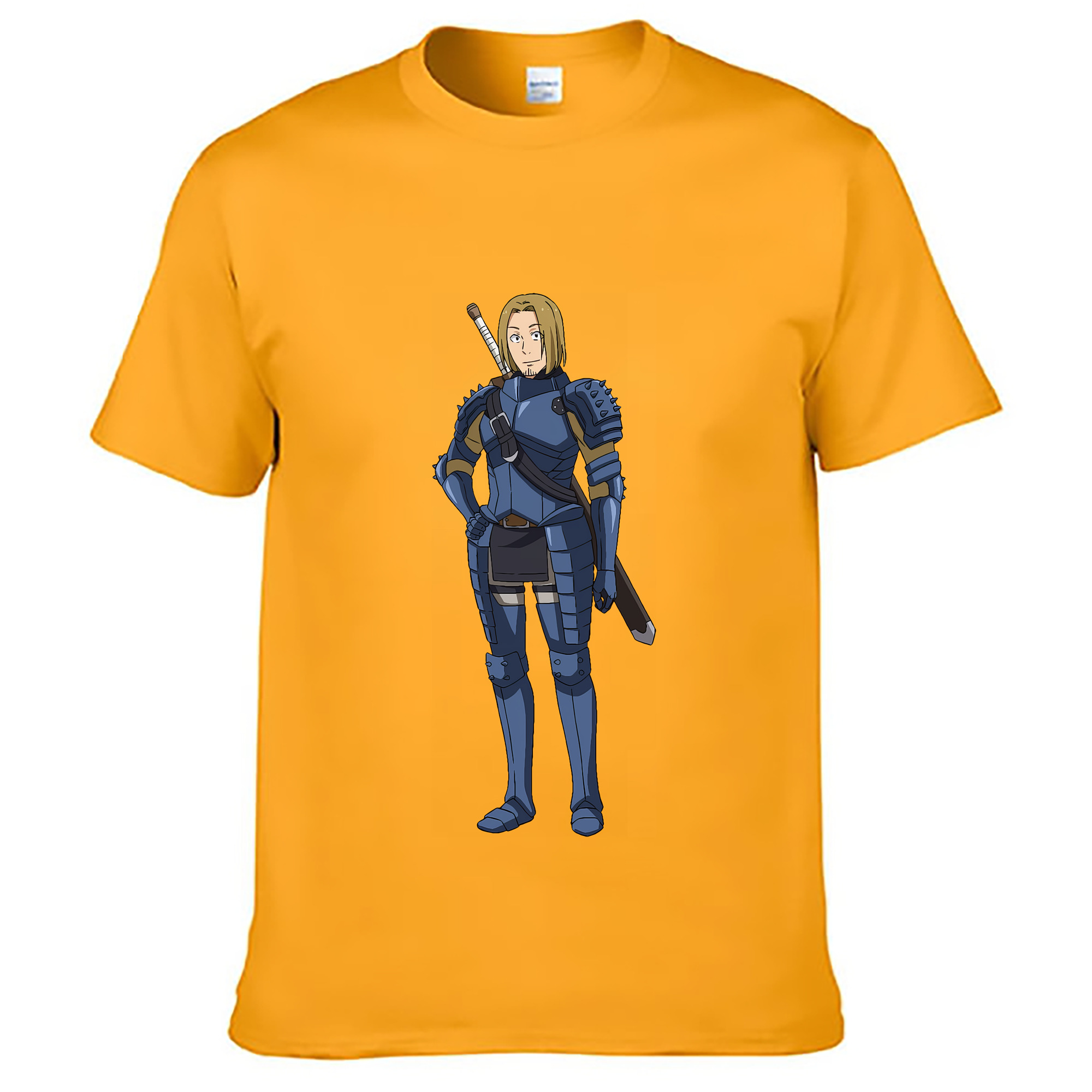 （画像用） 転スラ Regarding Reincarnated to Slime 綿100％ メンズ半袖Tシャツ｜肌触りやわらか＆通気性