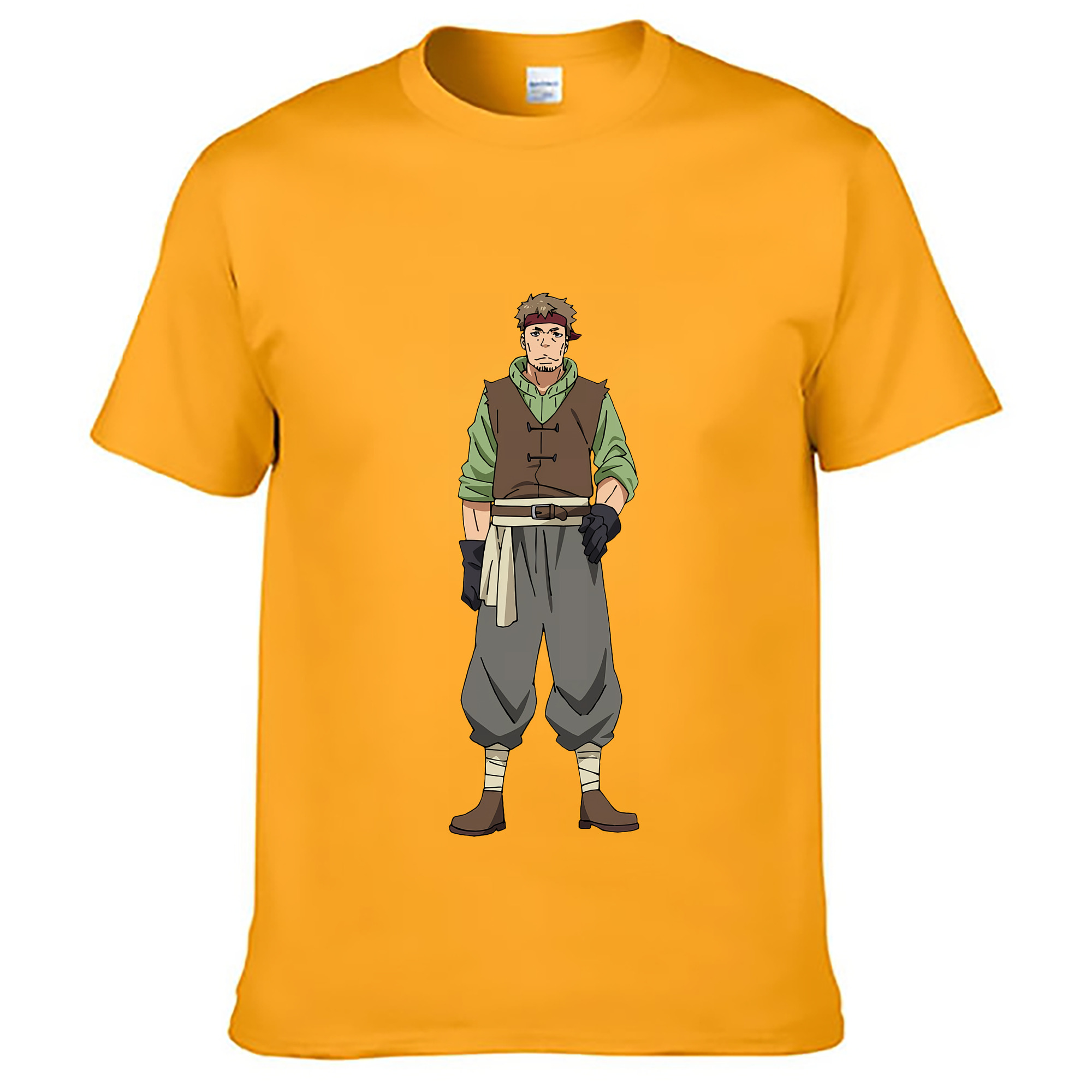 （画像用） 転スラ Regarding Reincarnated to Slime 綿100％ メンズ半袖Tシャツ｜肌触りやわらか＆通気性