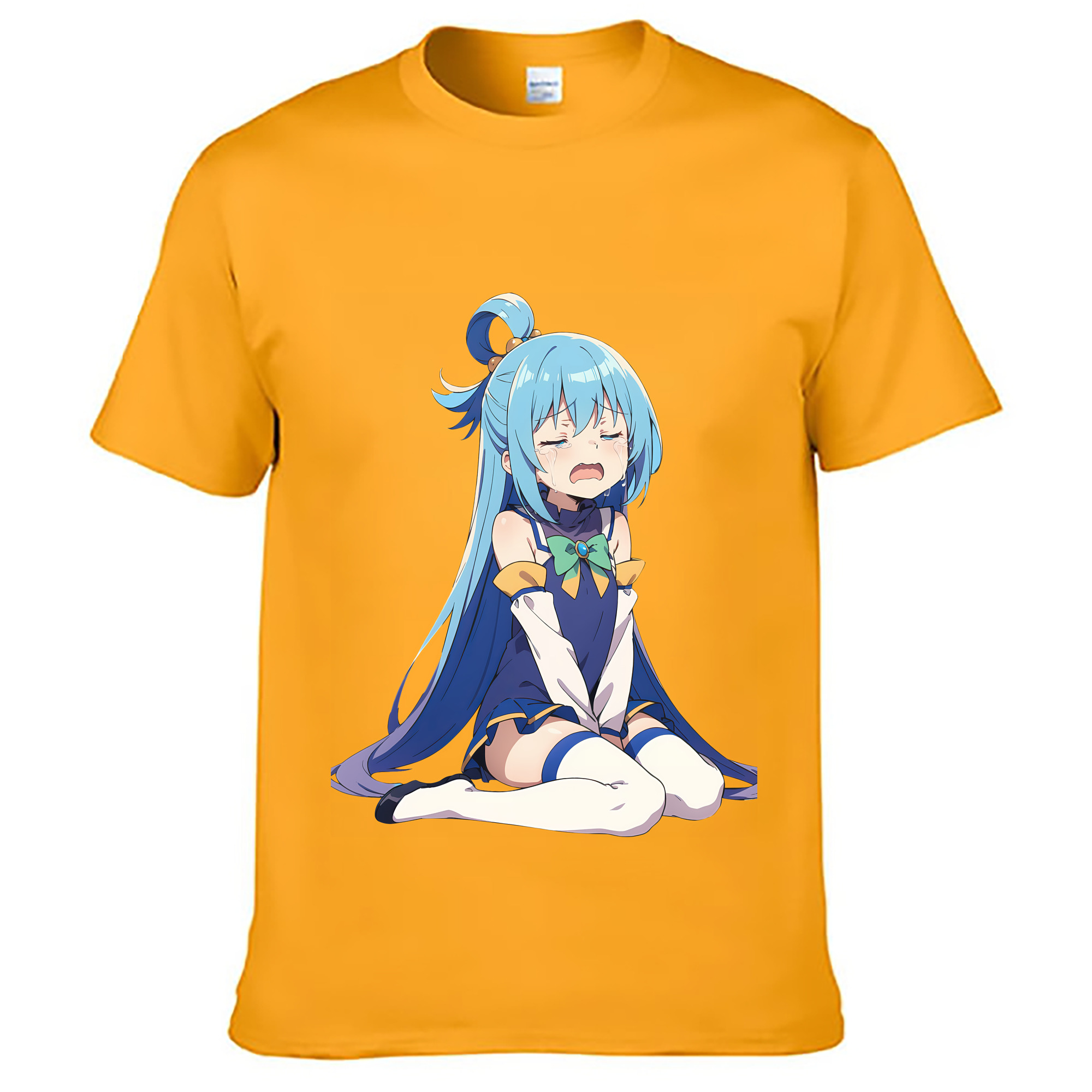 （画像用） 転スラ Regarding Reincarnated to Slime 綿100％ メンズ半袖Tシャツ｜肌触りやわらか＆通気性