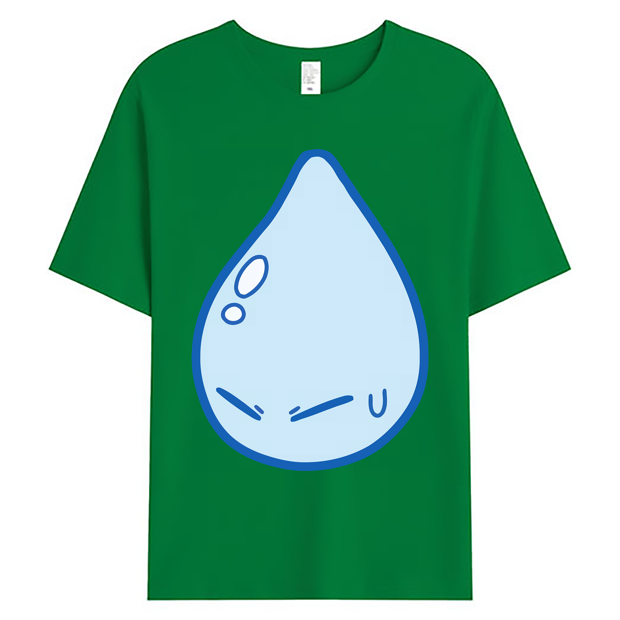 （画像用） 転スラ Regarding Reincarnated to Slime 綿100％ メンズ半袖Tシャツ｜肌触りやわらか＆通気性