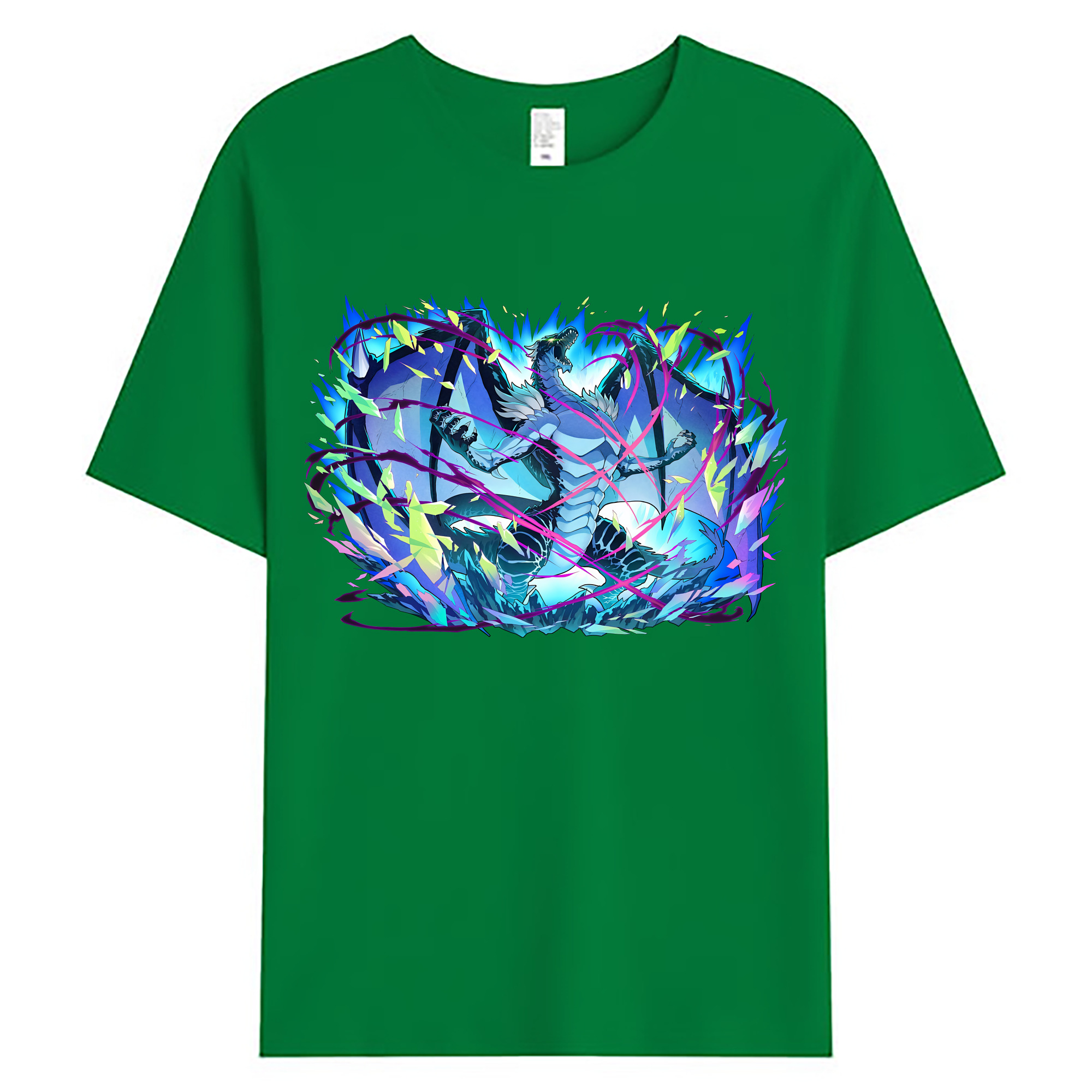 （画像用） 転スラ Regarding Reincarnated to Slime 綿100％ メンズ半袖Tシャツ｜肌触りやわらか＆通気性