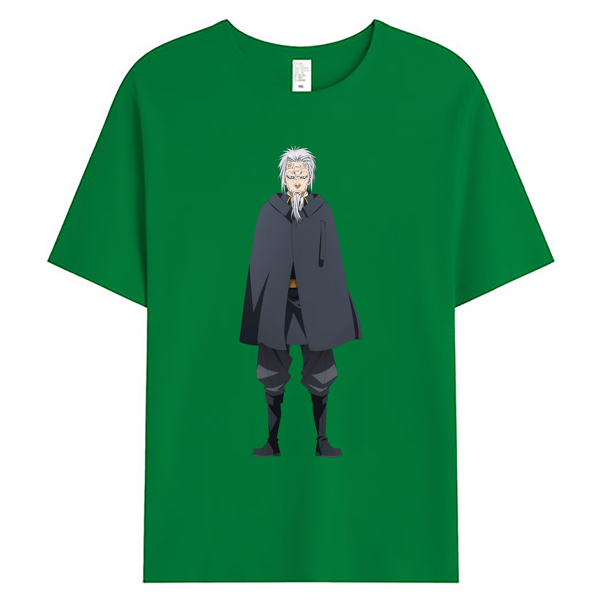 （画像用） 転スラ Regarding Reincarnated to Slime 綿100％ メンズ半袖Tシャツ｜肌触りやわらか＆通気性