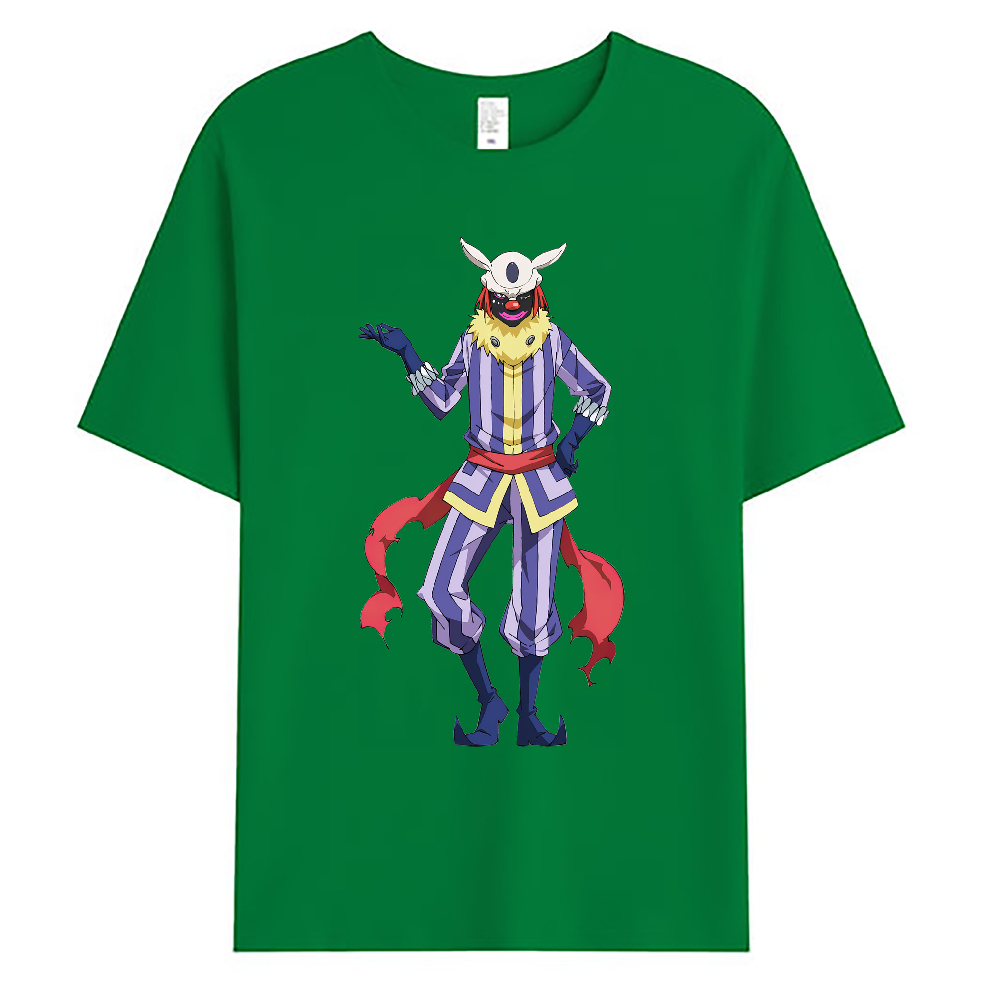 （画像用） 転スラ Regarding Reincarnated to Slime 綿100％ メンズ半袖Tシャツ｜肌触りやわらか＆通気性