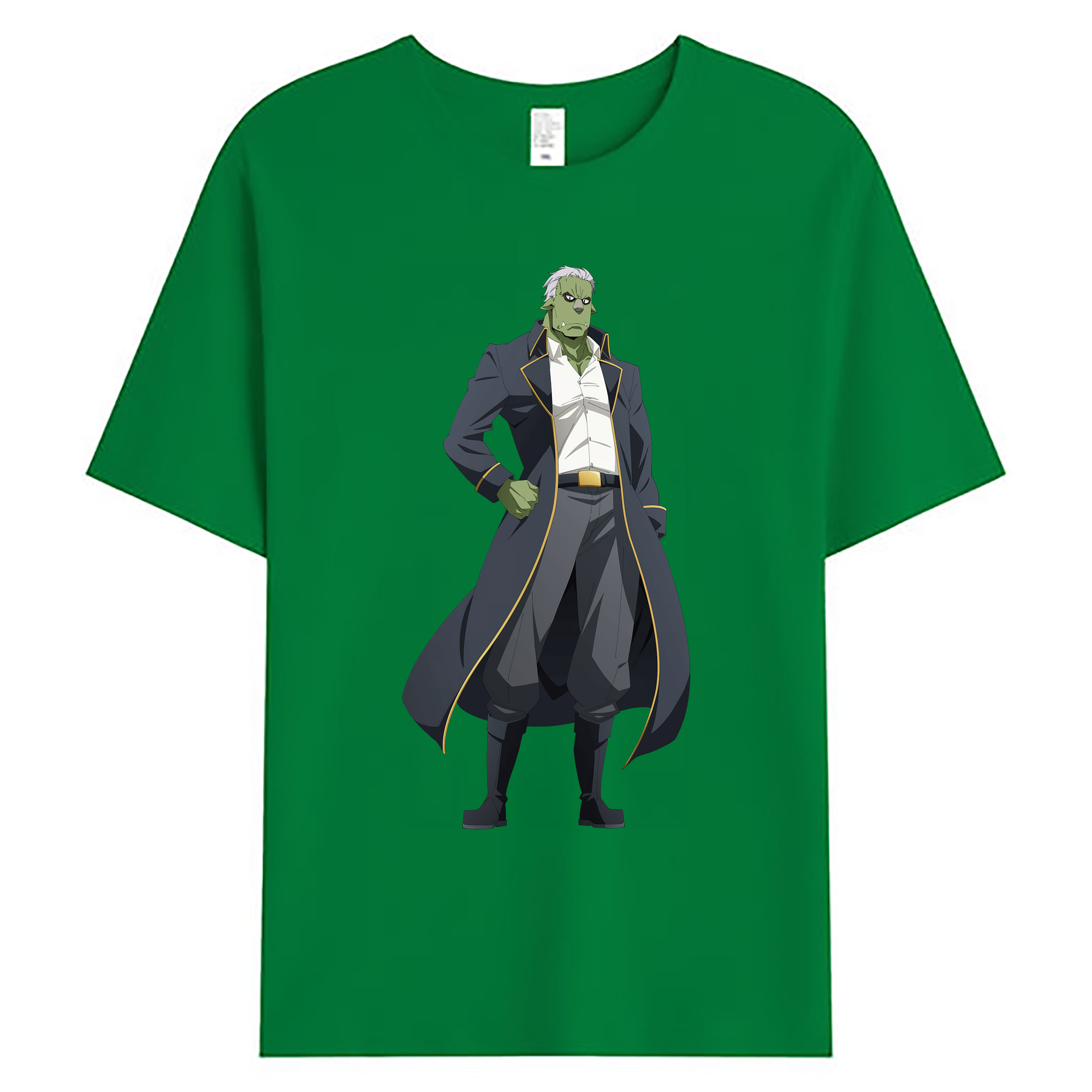 （画像用） 転スラ Regarding Reincarnated to Slime 綿100％ メンズ半袖Tシャツ｜肌触りやわらか＆通気性