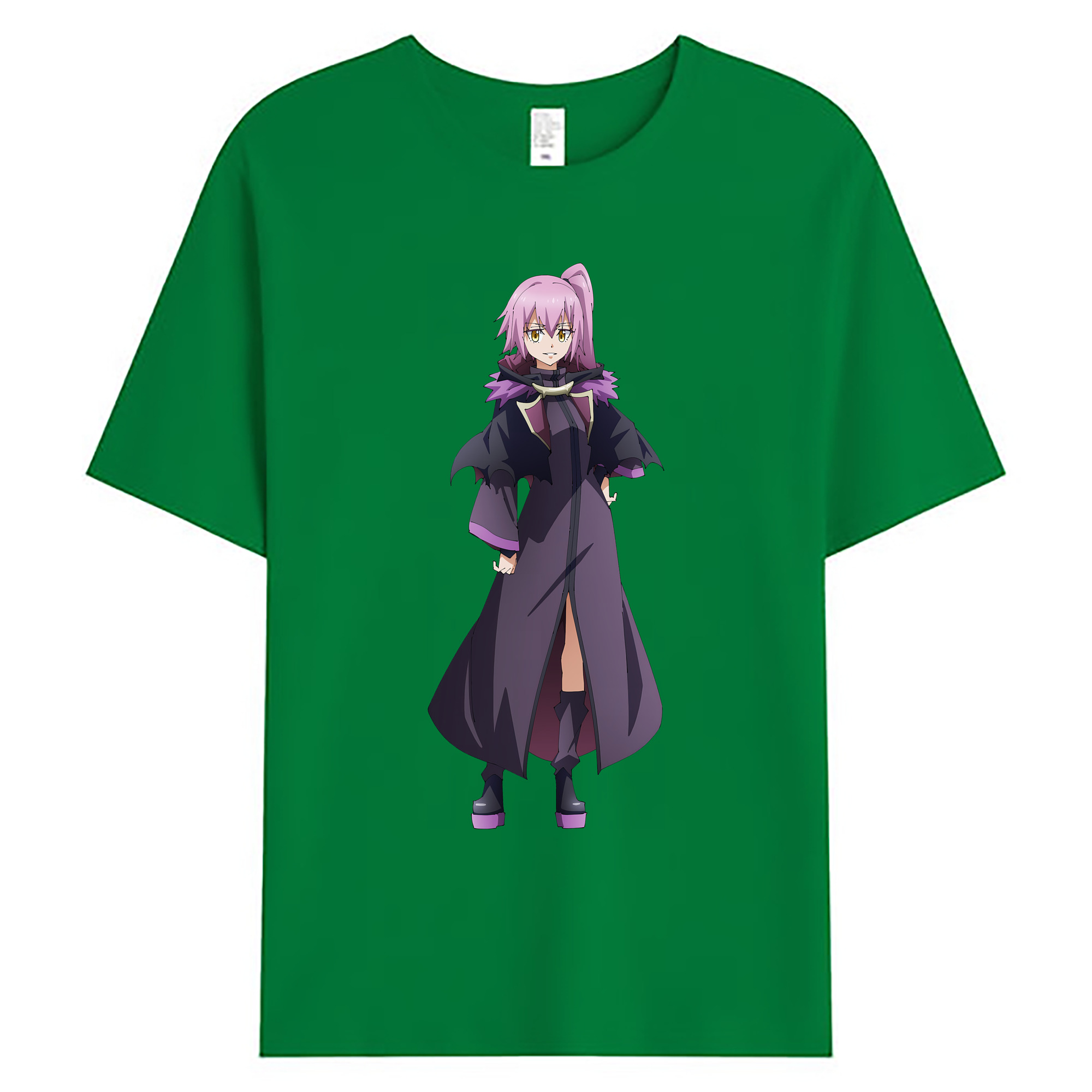 （画像用） 転スラ Regarding Reincarnated to Slime 綿100％ メンズ半袖Tシャツ｜肌触りやわらか＆通気性