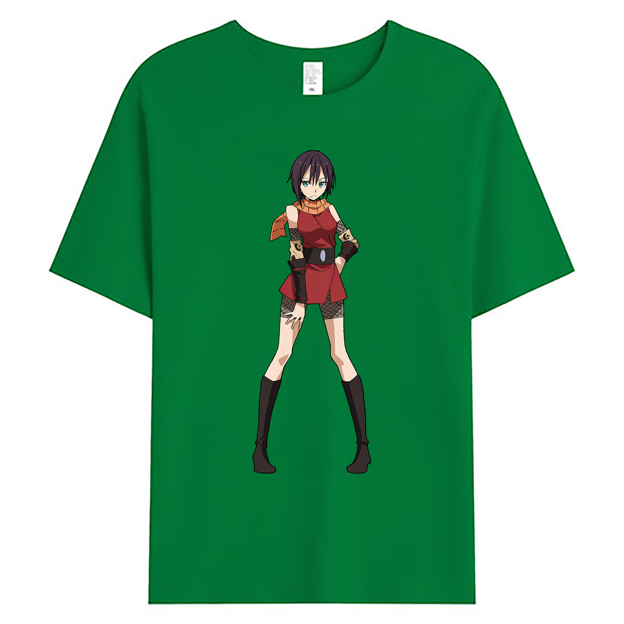（画像用） 転スラ Regarding Reincarnated to Slime 綿100％ メンズ半袖Tシャツ｜肌触りやわらか＆通気性