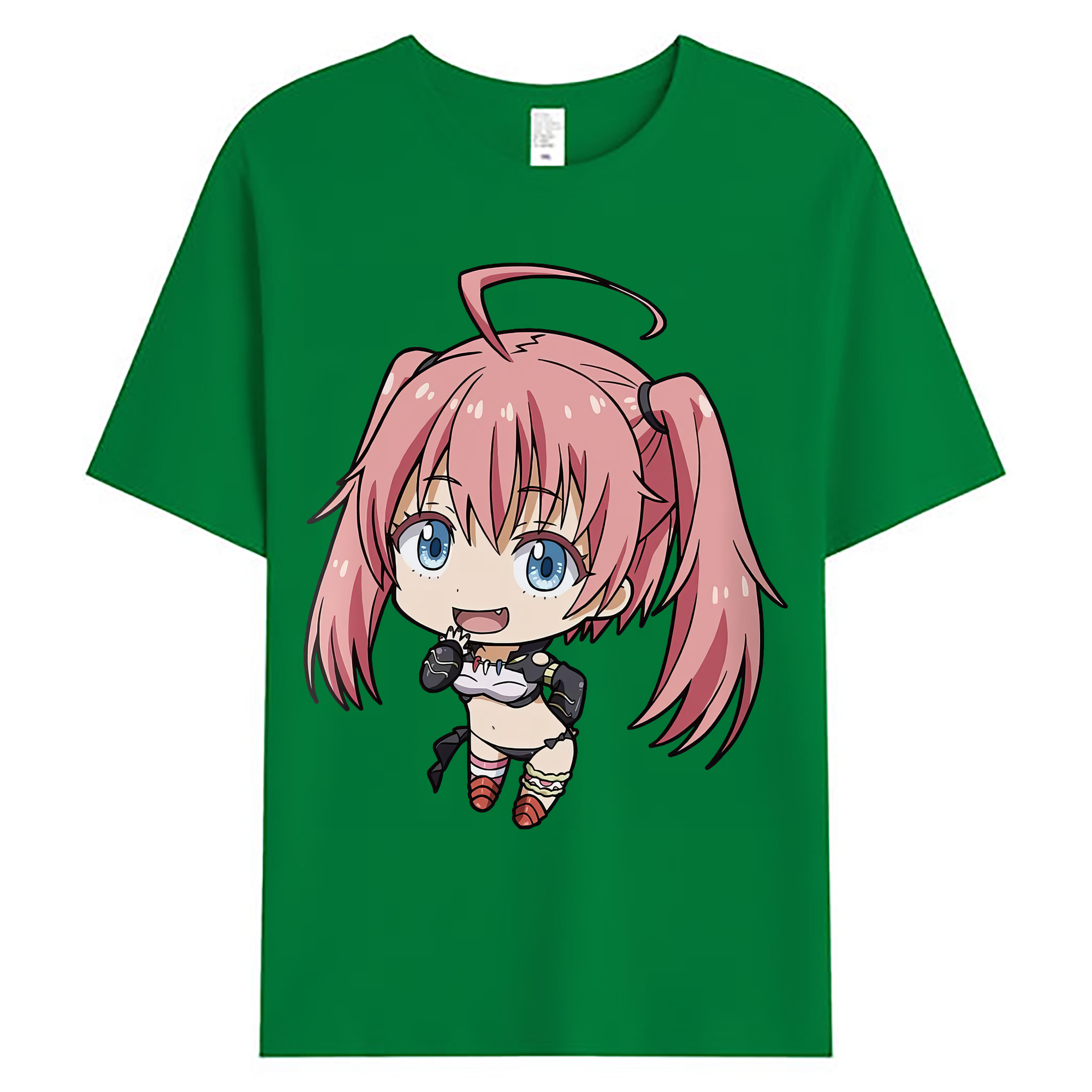 （画像用） 転スラ Regarding Reincarnated to Slime 綿100％ メンズ半袖Tシャツ｜肌触りやわらか＆通気性