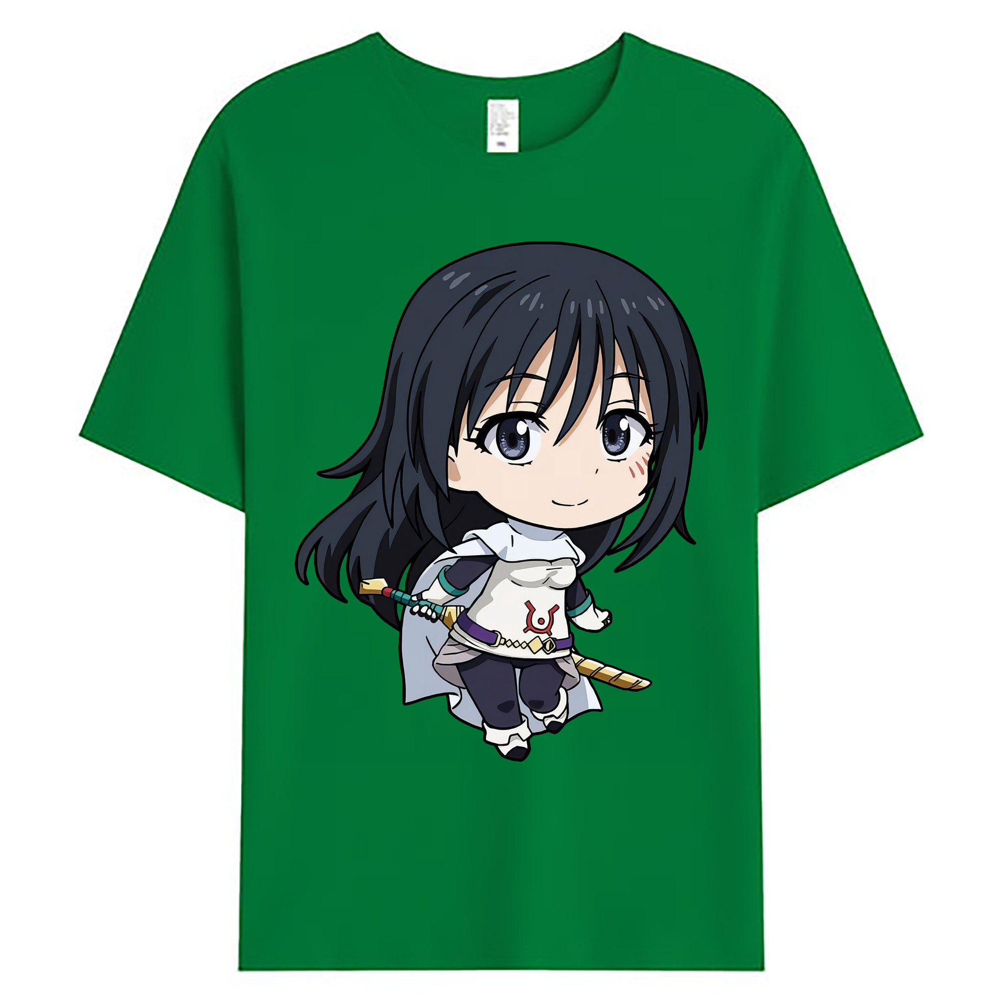（画像用） 転スラ Regarding Reincarnated to Slime 綿100％ メンズ半袖Tシャツ｜肌触りやわらか＆通気性