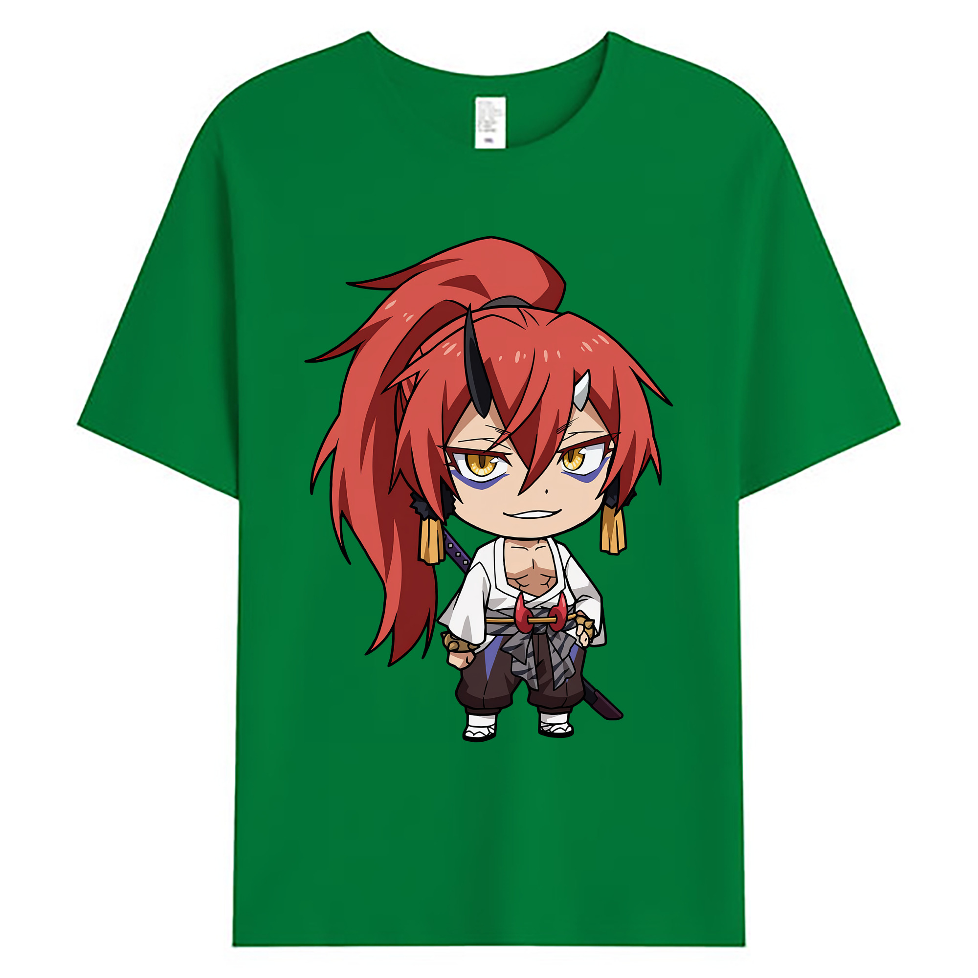 （画像用） 転スラ Regarding Reincarnated to Slime 綿100％ メンズ半袖Tシャツ｜肌触りやわらか＆通気性