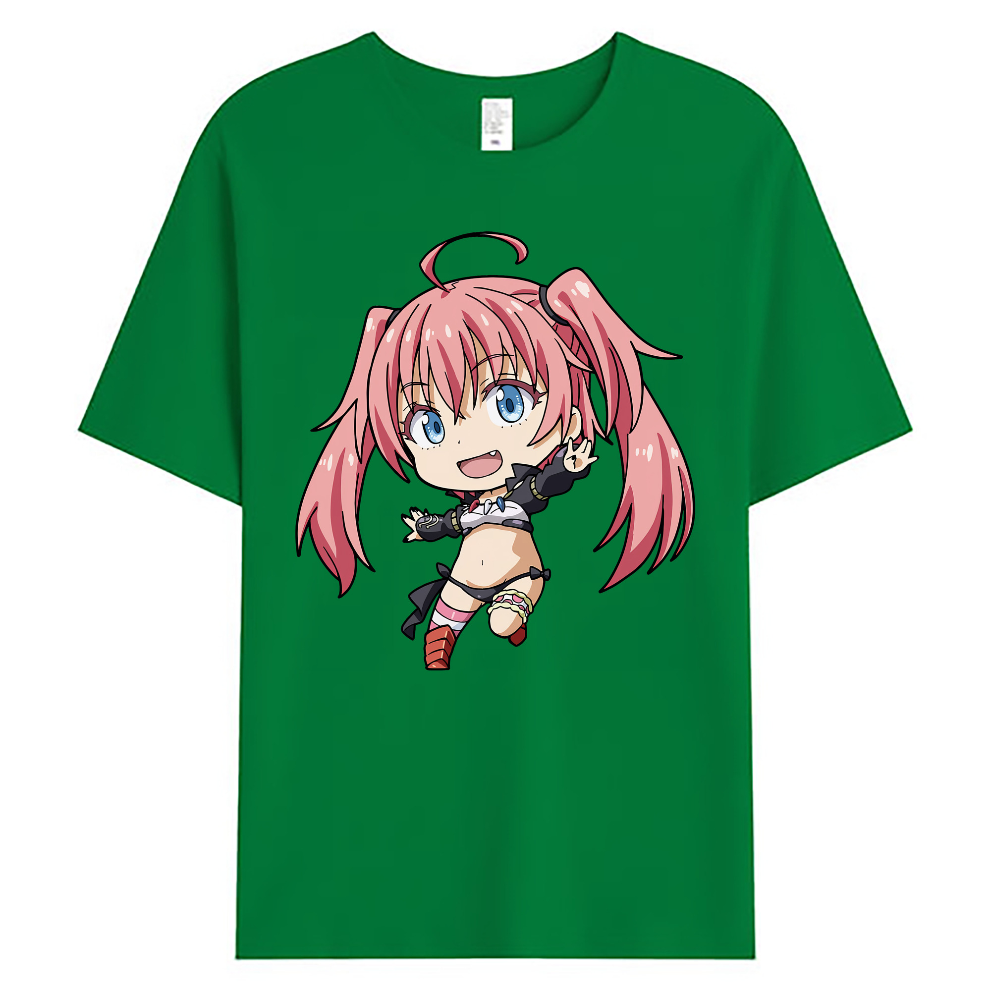（画像用） 転スラ Regarding Reincarnated to Slime 綿100％ メンズ半袖Tシャツ｜肌触りやわらか＆通気性