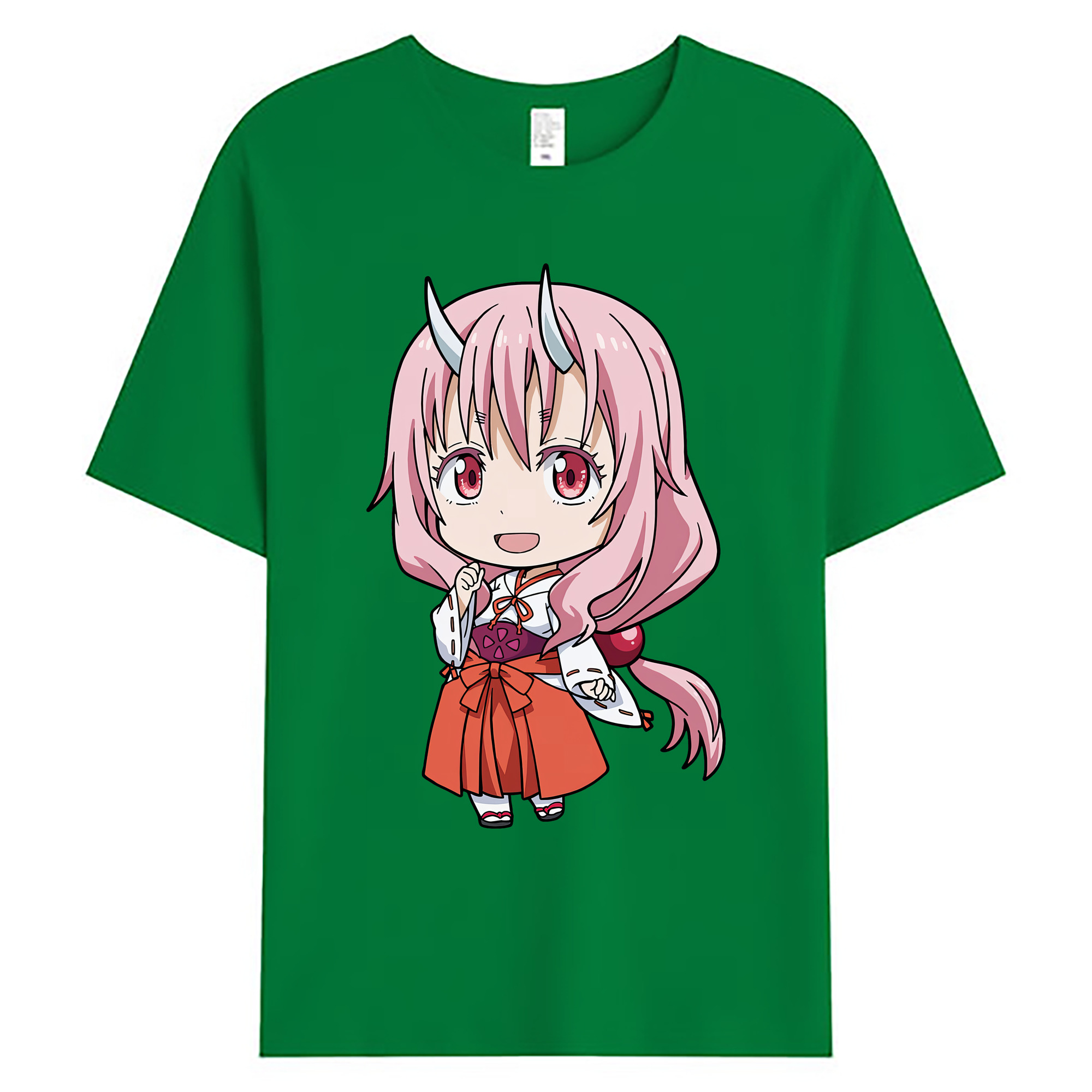 （画像用） 転スラ Regarding Reincarnated to Slime 綿100％ メンズ半袖Tシャツ｜肌触りやわらか＆通気性