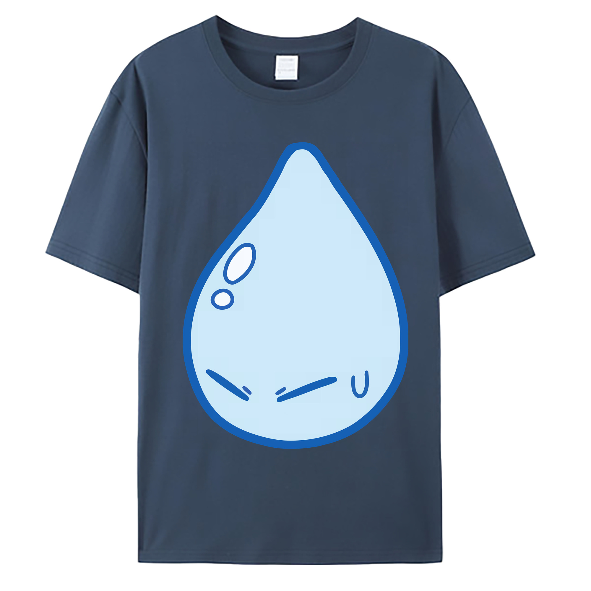 （画像用） 転スラ Regarding Reincarnated to Slime 綿100％ メンズ半袖Tシャツ｜肌触りやわらか＆通気性