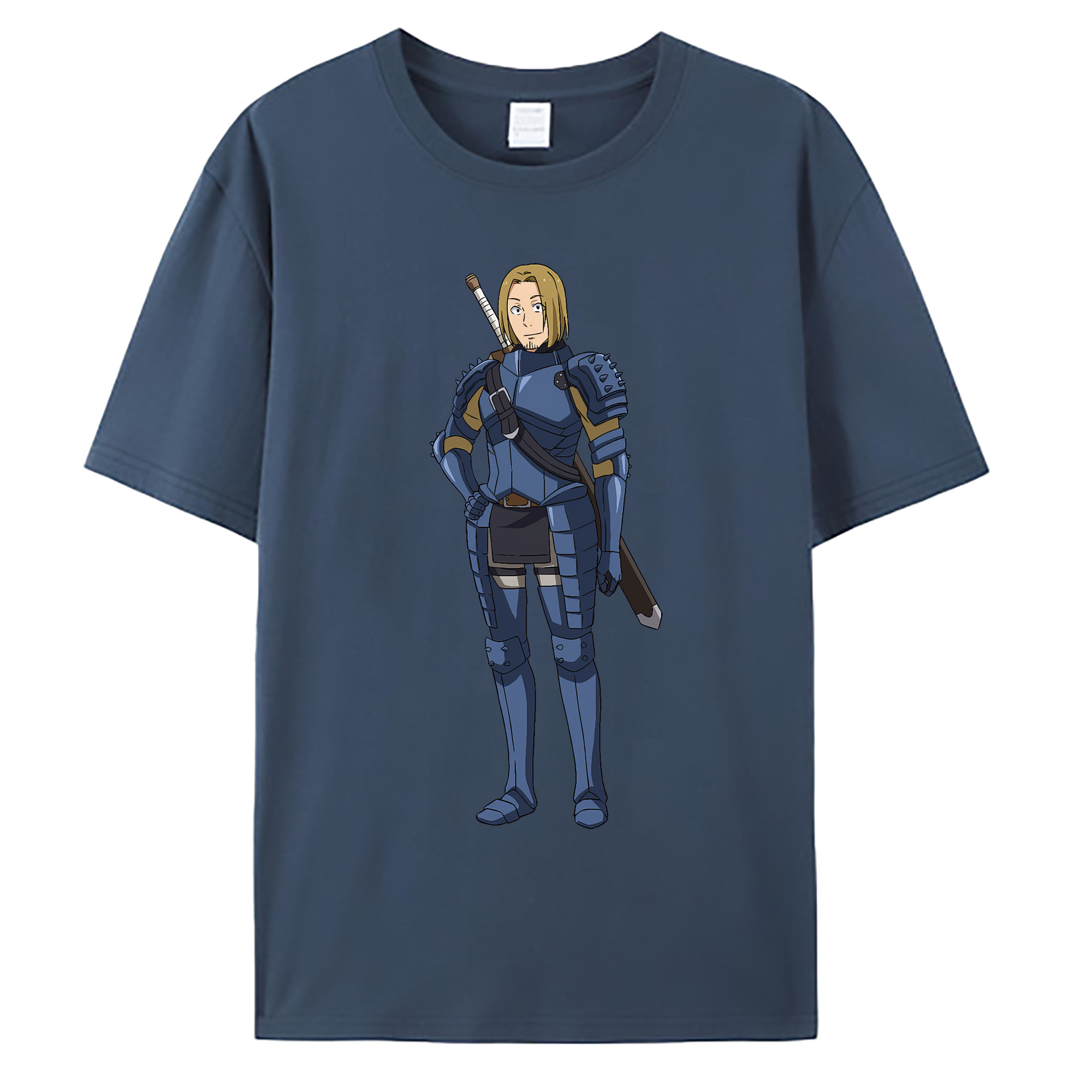 （画像用） 転スラ Regarding Reincarnated to Slime 綿100％ メンズ半袖Tシャツ｜肌触りやわらか＆通気性