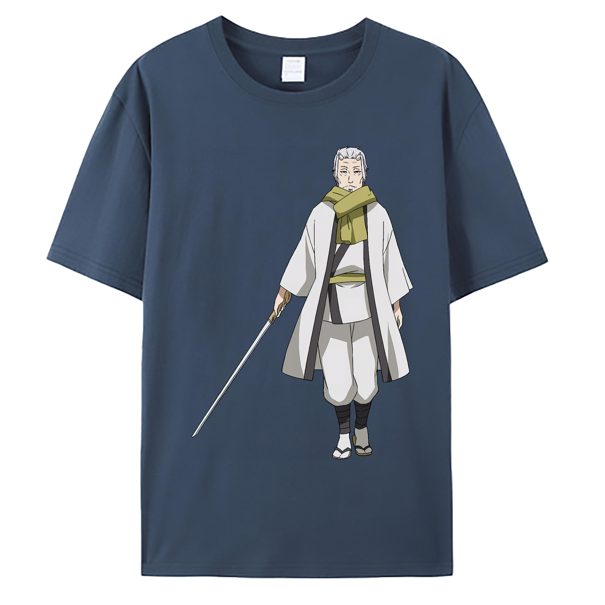 （画像用） 転スラ Regarding Reincarnated to Slime 綿100％ メンズ半袖Tシャツ｜肌触りやわらか＆通気性