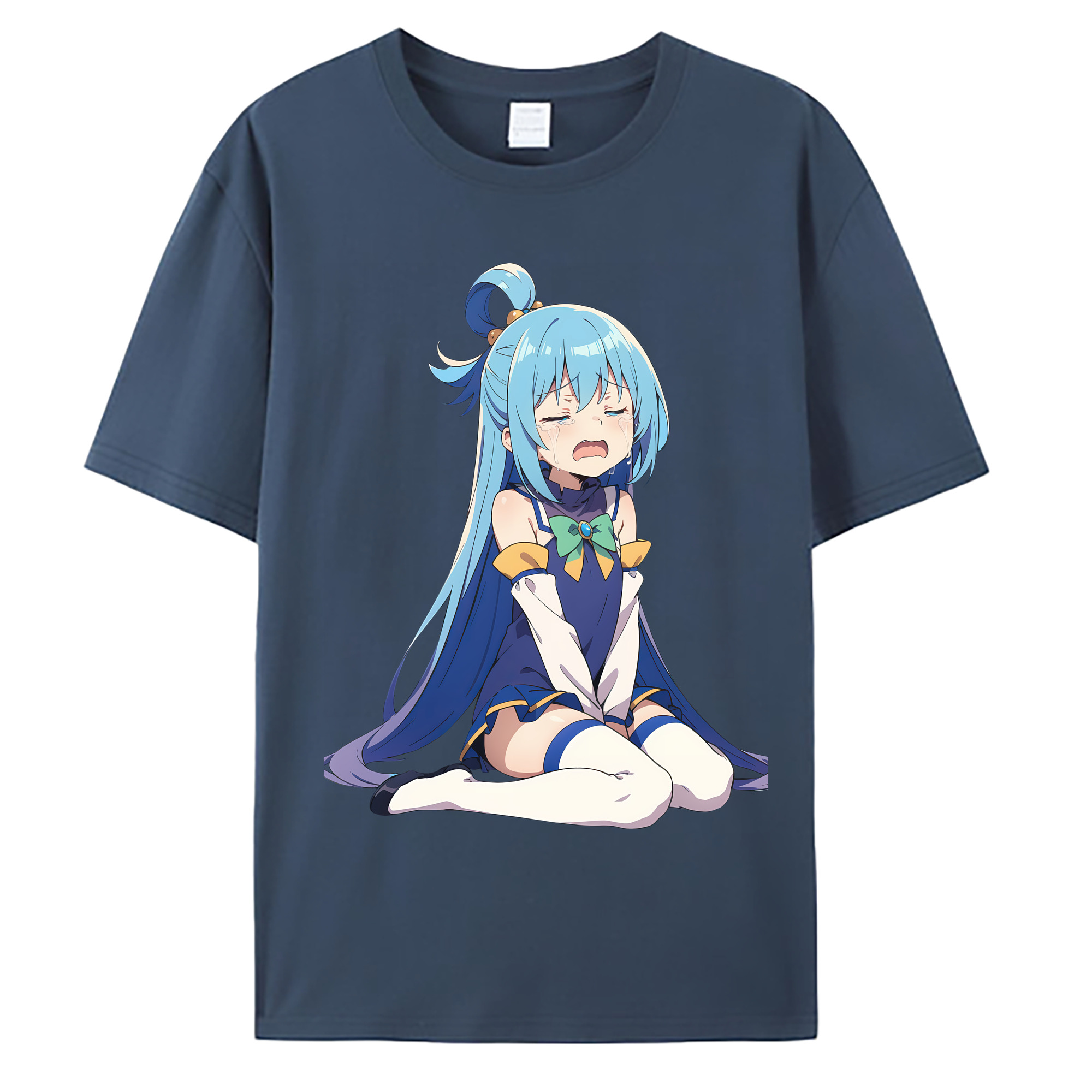 （画像用） 転スラ Regarding Reincarnated to Slime 綿100％ メンズ半袖Tシャツ｜肌触りやわらか＆通気性
