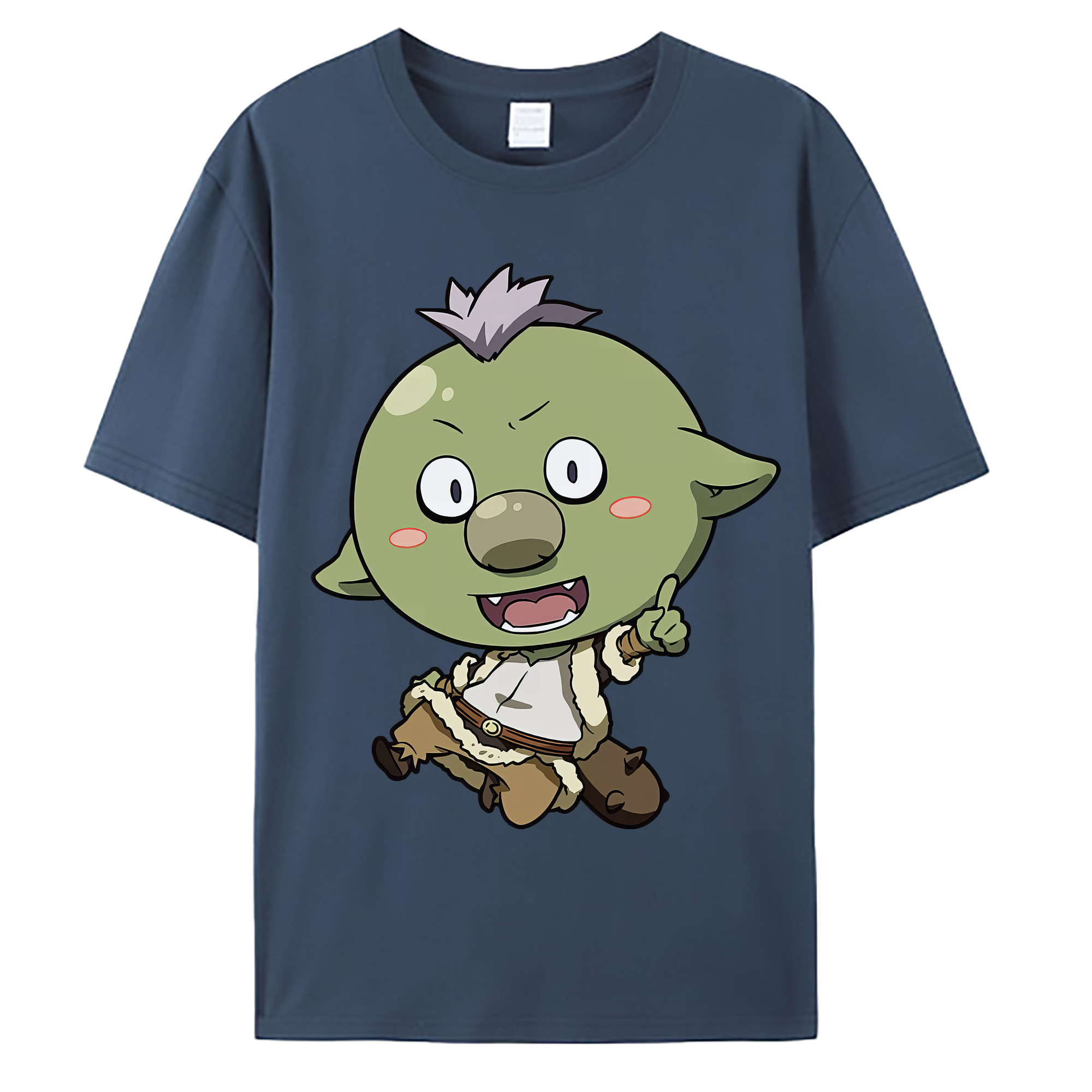（画像用） 転スラ Regarding Reincarnated to Slime 綿100％ メンズ半袖Tシャツ｜肌触りやわらか＆通気性
