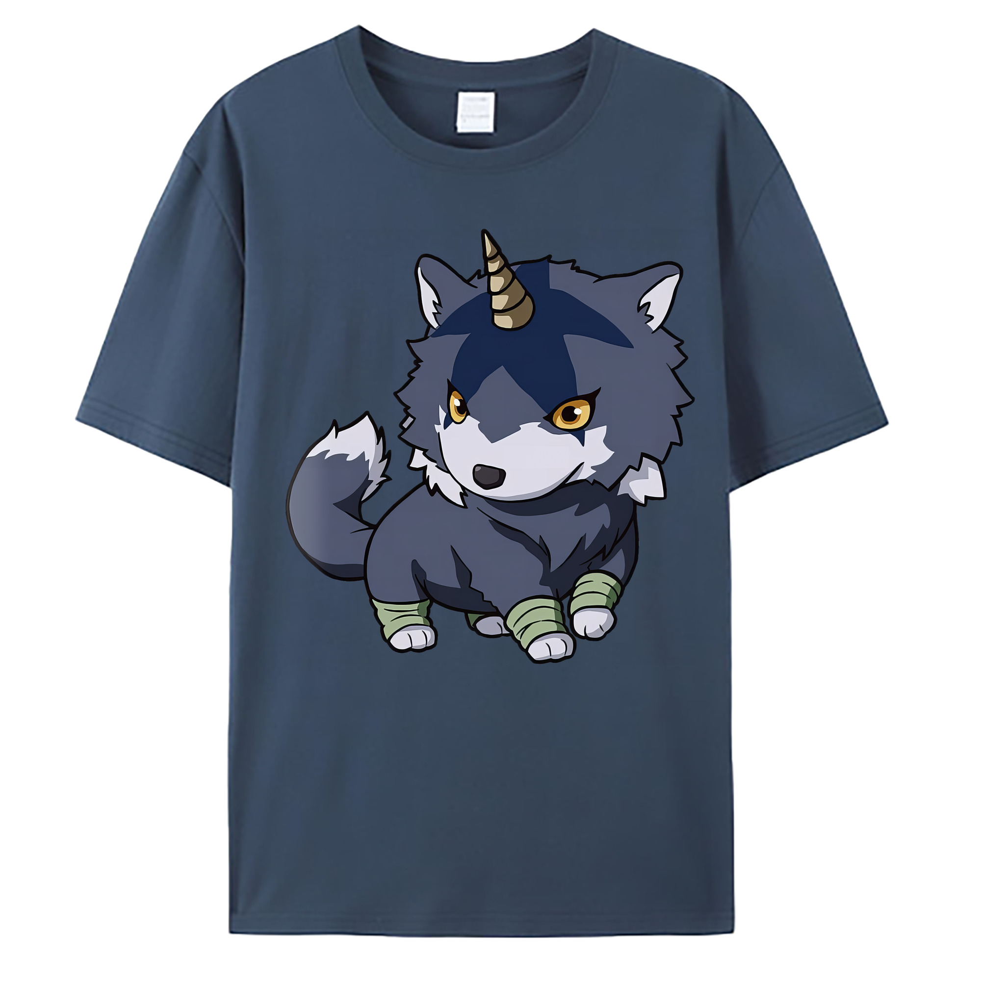 （画像用） 転スラ Regarding Reincarnated to Slime 綿100％ メンズ半袖Tシャツ｜肌触りやわらか＆通気性
