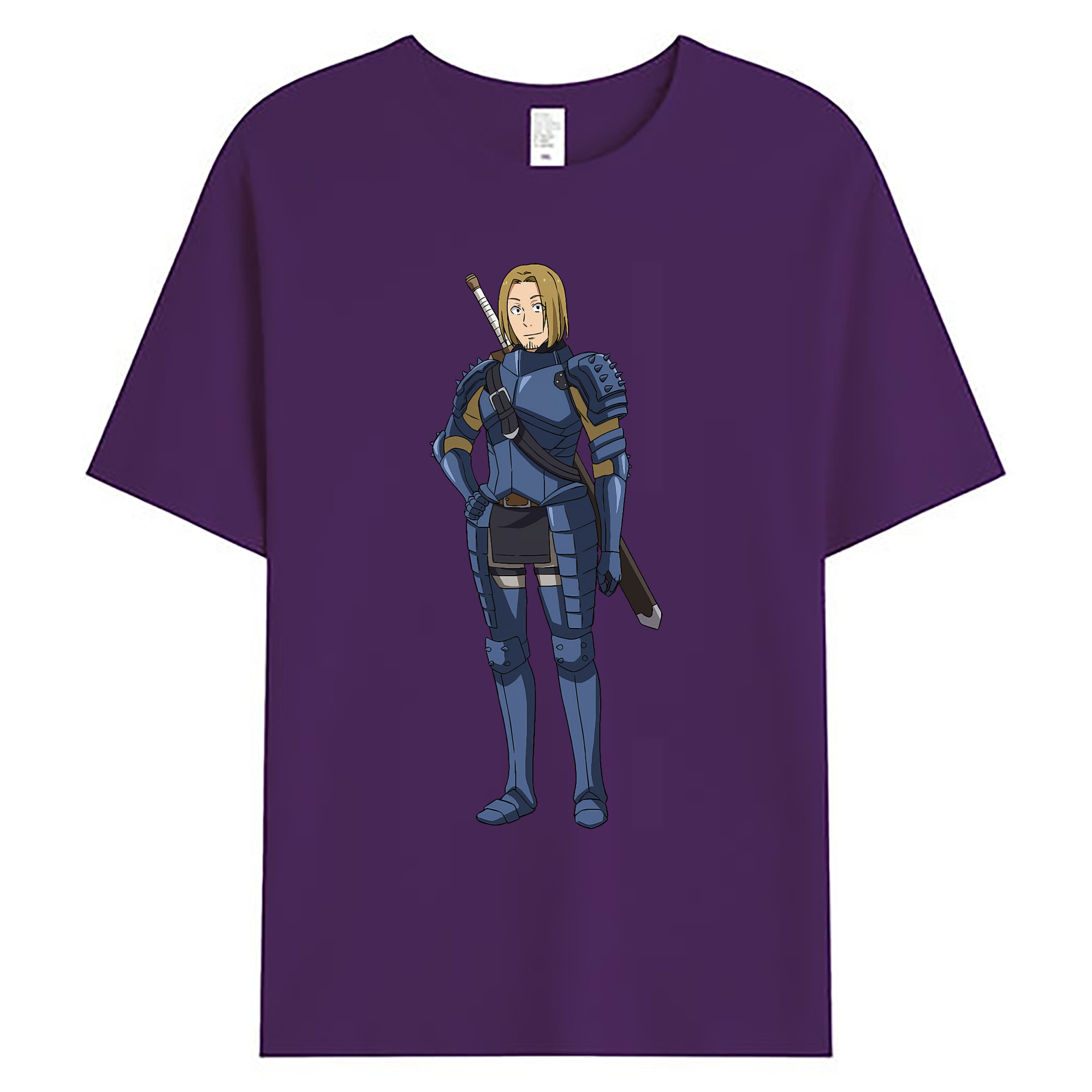 （画像用） 転スラ Regarding Reincarnated to Slime 綿100％ メンズ半袖Tシャツ｜肌触りやわらか＆通気性