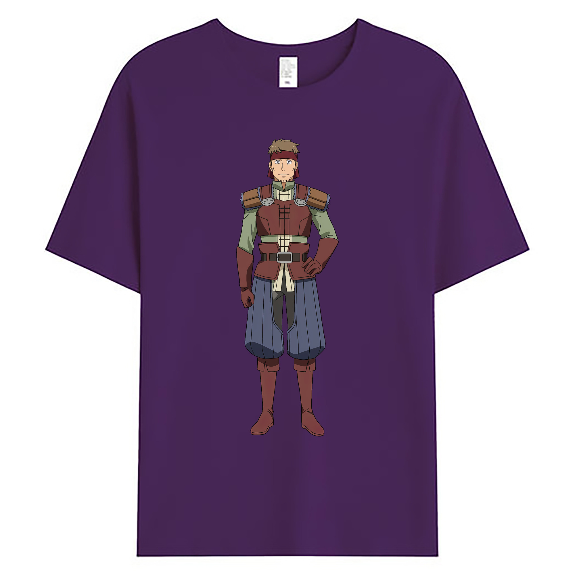 （画像用） 転スラ Regarding Reincarnated to Slime 綿100％ メンズ半袖Tシャツ｜肌触りやわらか＆通気性