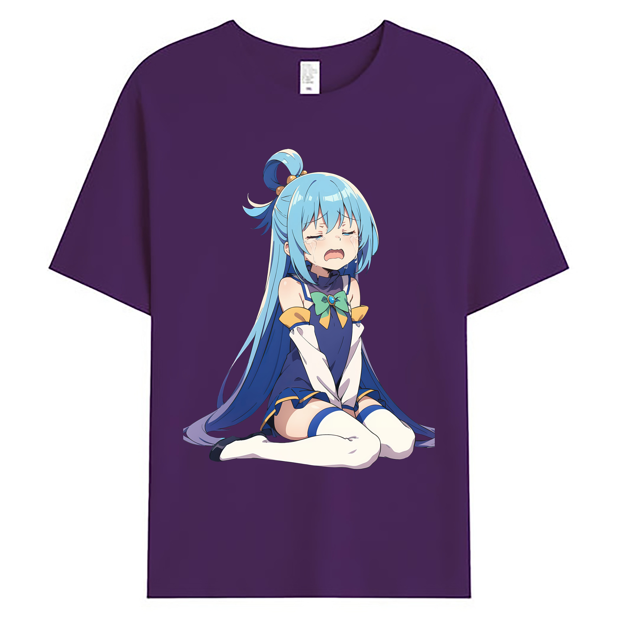 （画像用） 転スラ Regarding Reincarnated to Slime 綿100％ メンズ半袖Tシャツ｜肌触りやわらか＆通気性