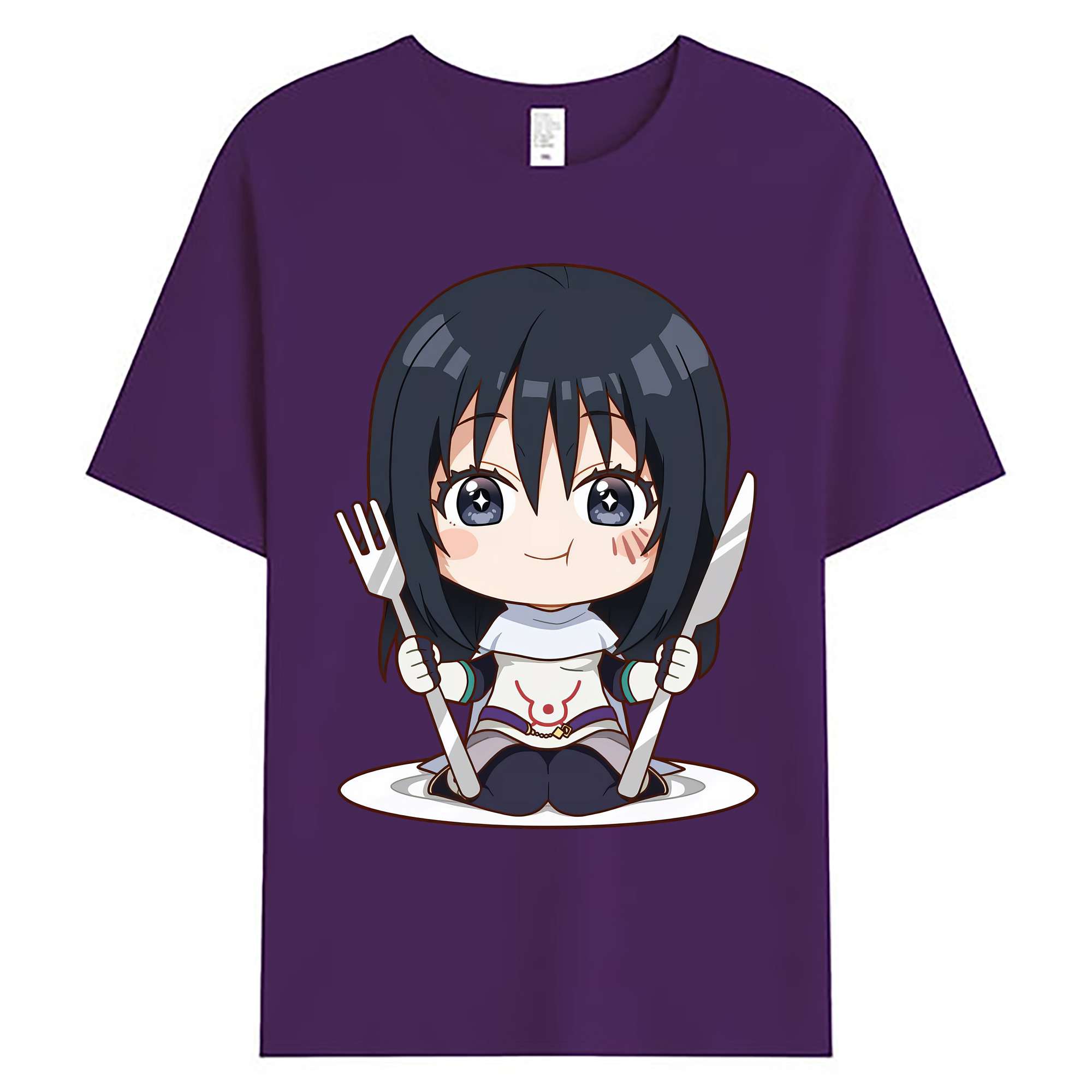 （画像用） 転スラ Regarding Reincarnated to Slime 綿100％ メンズ半袖Tシャツ｜肌触りやわらか＆通気性
