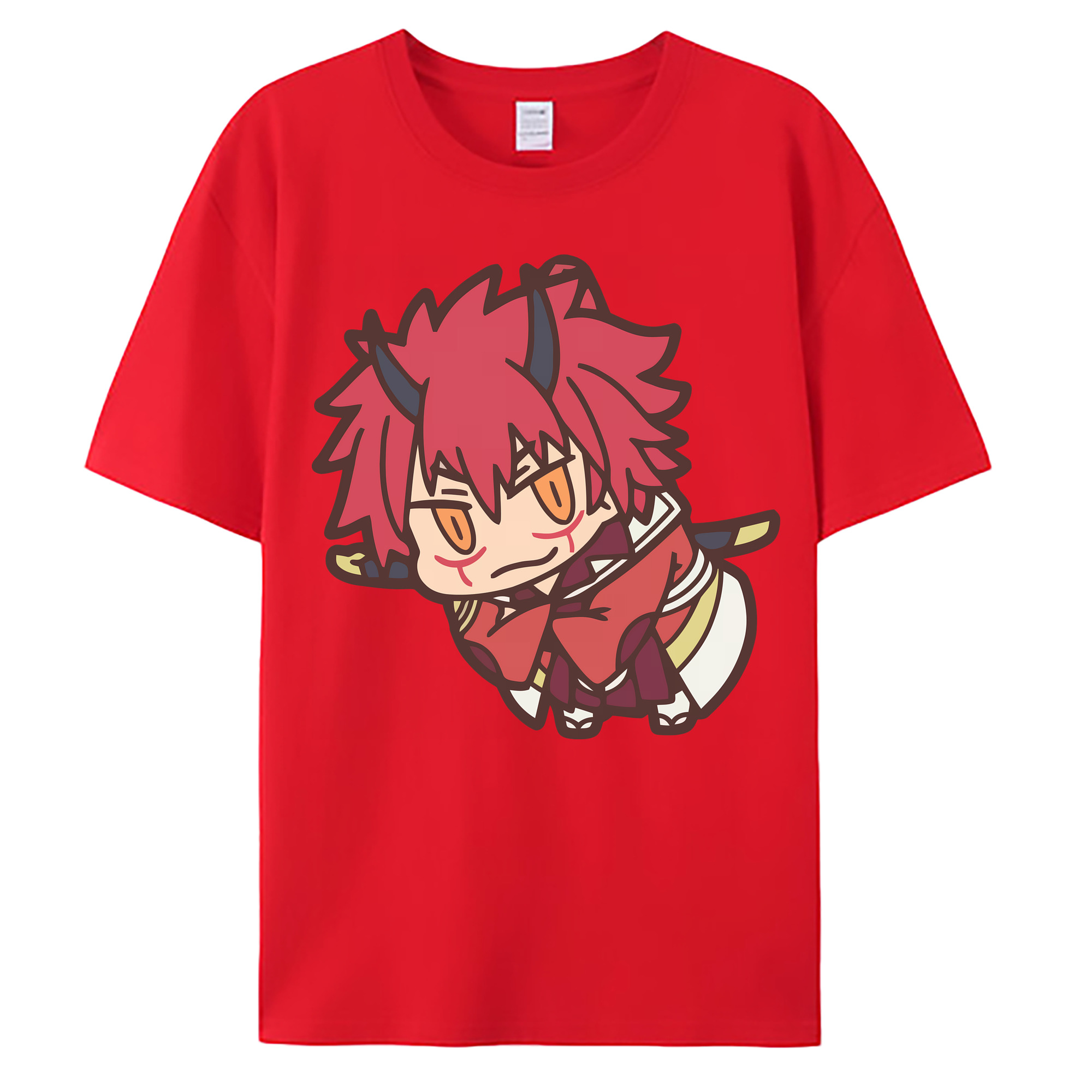 （画像用） 転スラ Regarding Reincarnated to Slime 綿100％ メンズ半袖Tシャツ｜肌触りやわらか＆通気性