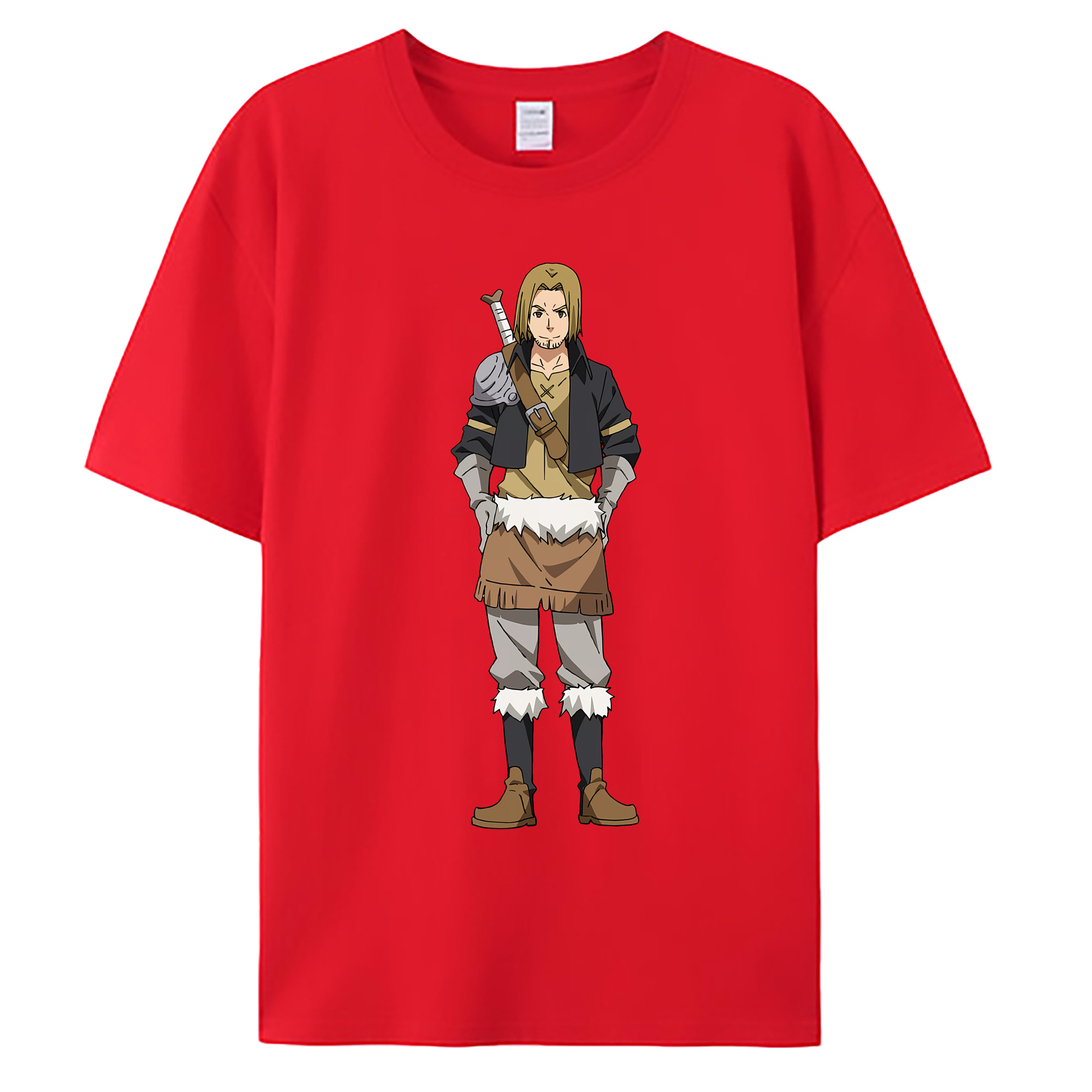（画像用） 転スラ Regarding Reincarnated to Slime 綿100％ メンズ半袖Tシャツ｜肌触りやわらか＆通気性