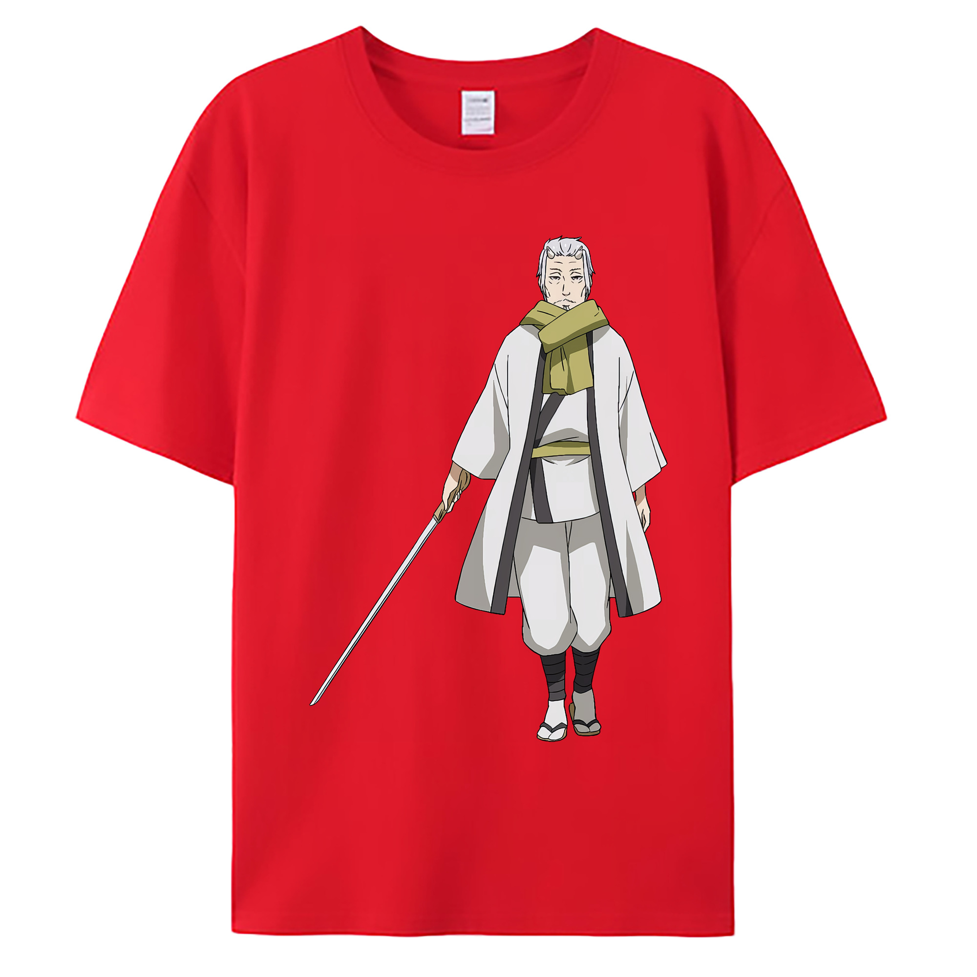 （画像用） 転スラ Regarding Reincarnated to Slime 綿100％ メンズ半袖Tシャツ｜肌触りやわらか＆通気性