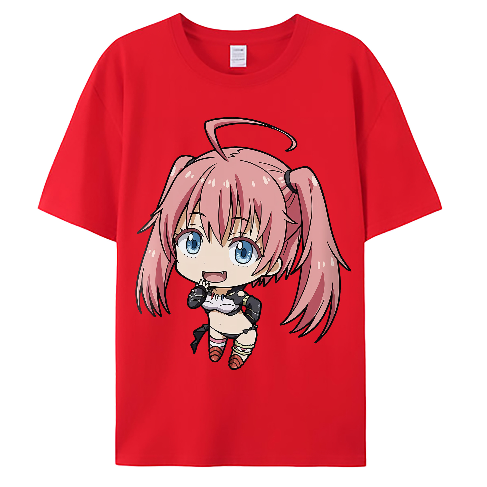 （画像用） 転スラ Regarding Reincarnated to Slime 綿100％ メンズ半袖Tシャツ｜肌触りやわらか＆通気性