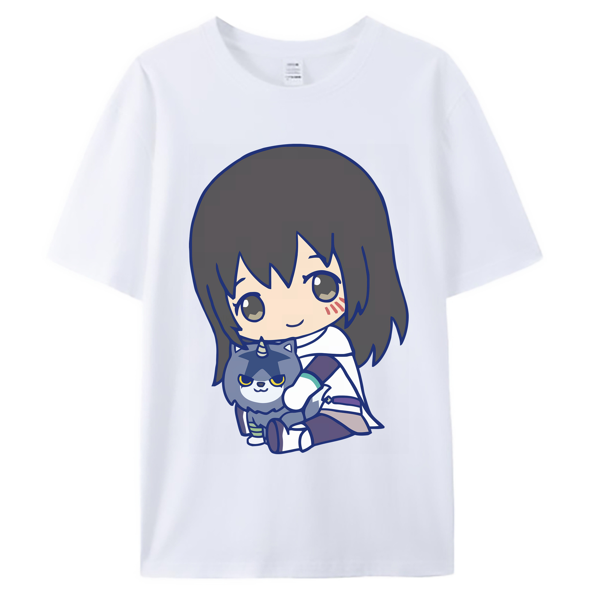 （画像用） 転スラ Regarding Reincarnated to Slime 綿100％ メンズ半袖Tシャツ｜肌触りやわらか＆通気性