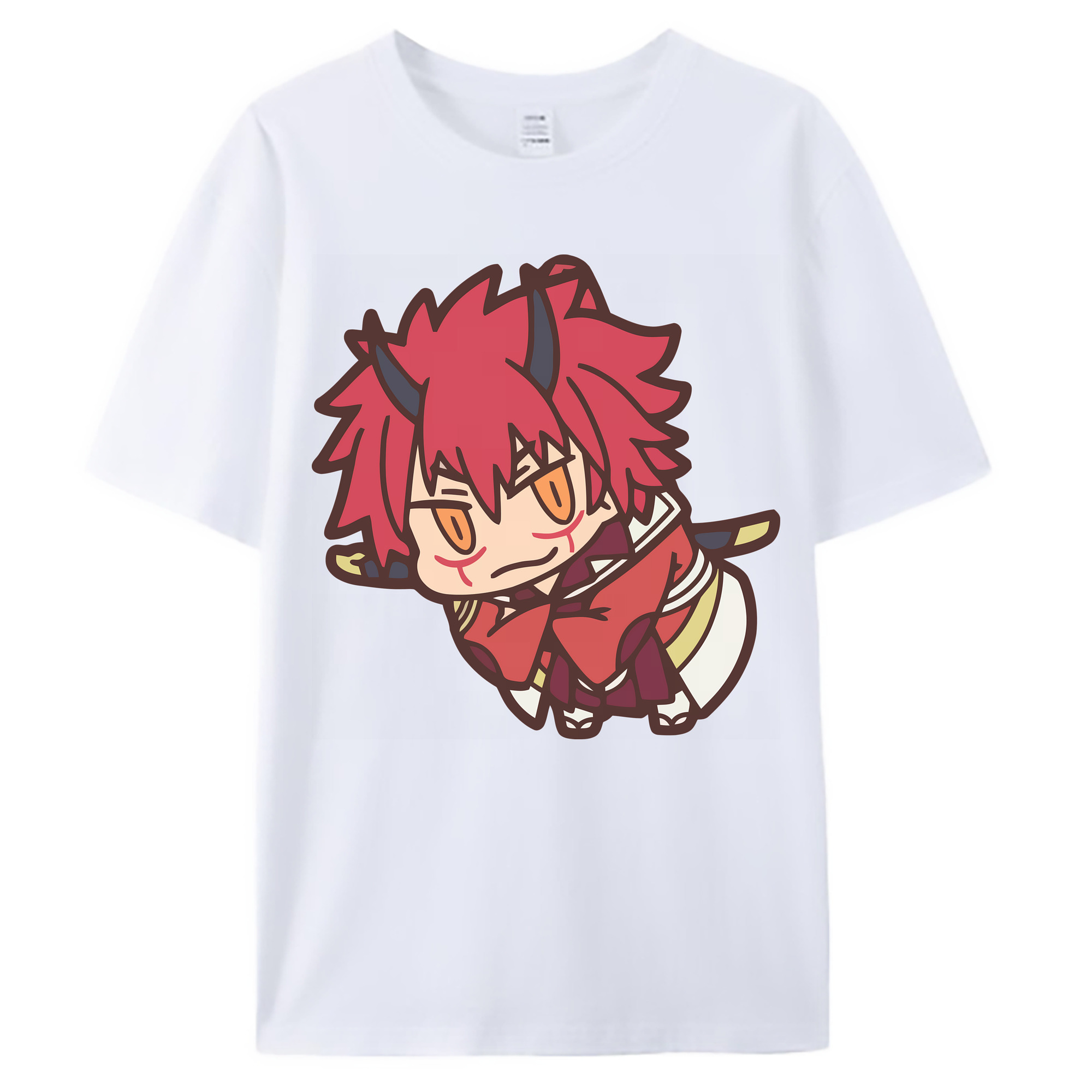 （画像用） 転スラ Regarding Reincarnated to Slime 綿100％ メンズ半袖Tシャツ｜肌触りやわらか＆通気性