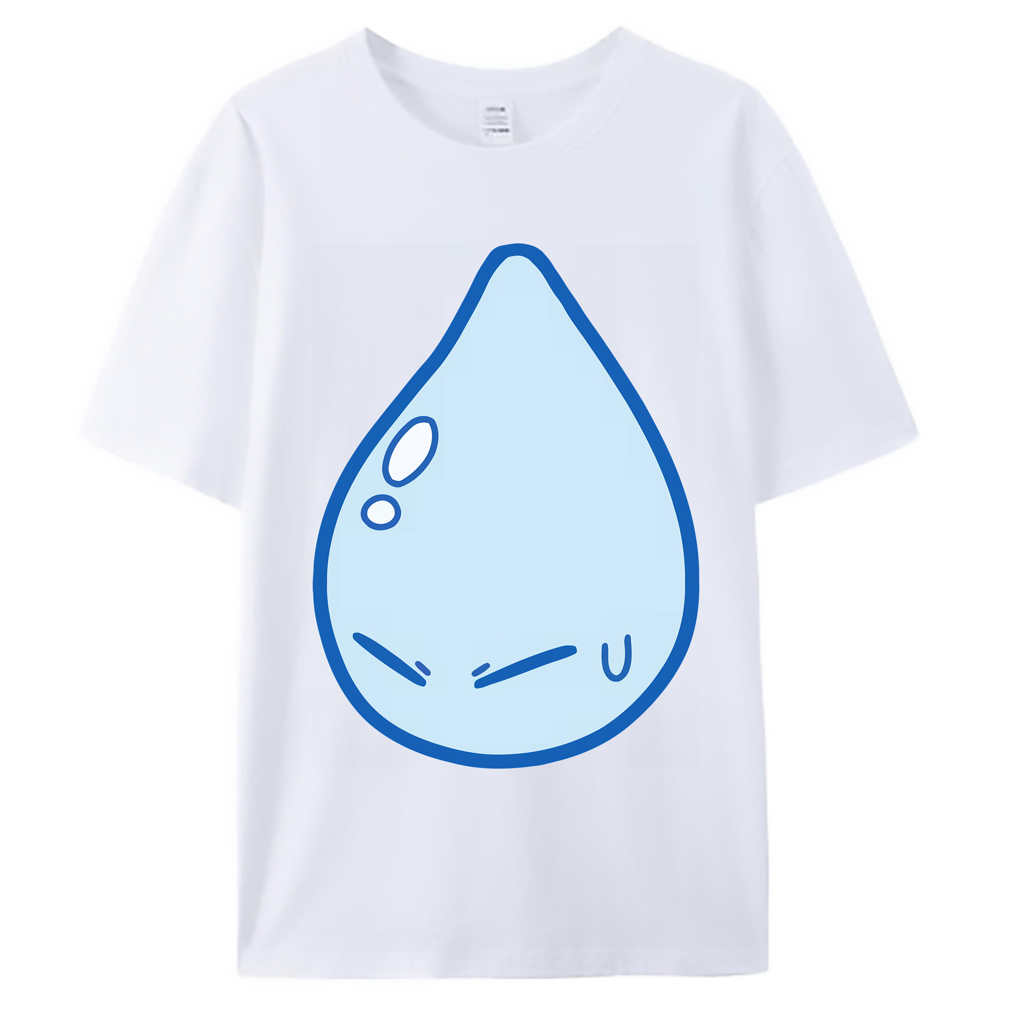 （画像用） 転スラ Regarding Reincarnated to Slime 綿100％ メンズ半袖Tシャツ｜肌触りやわらか＆通気性