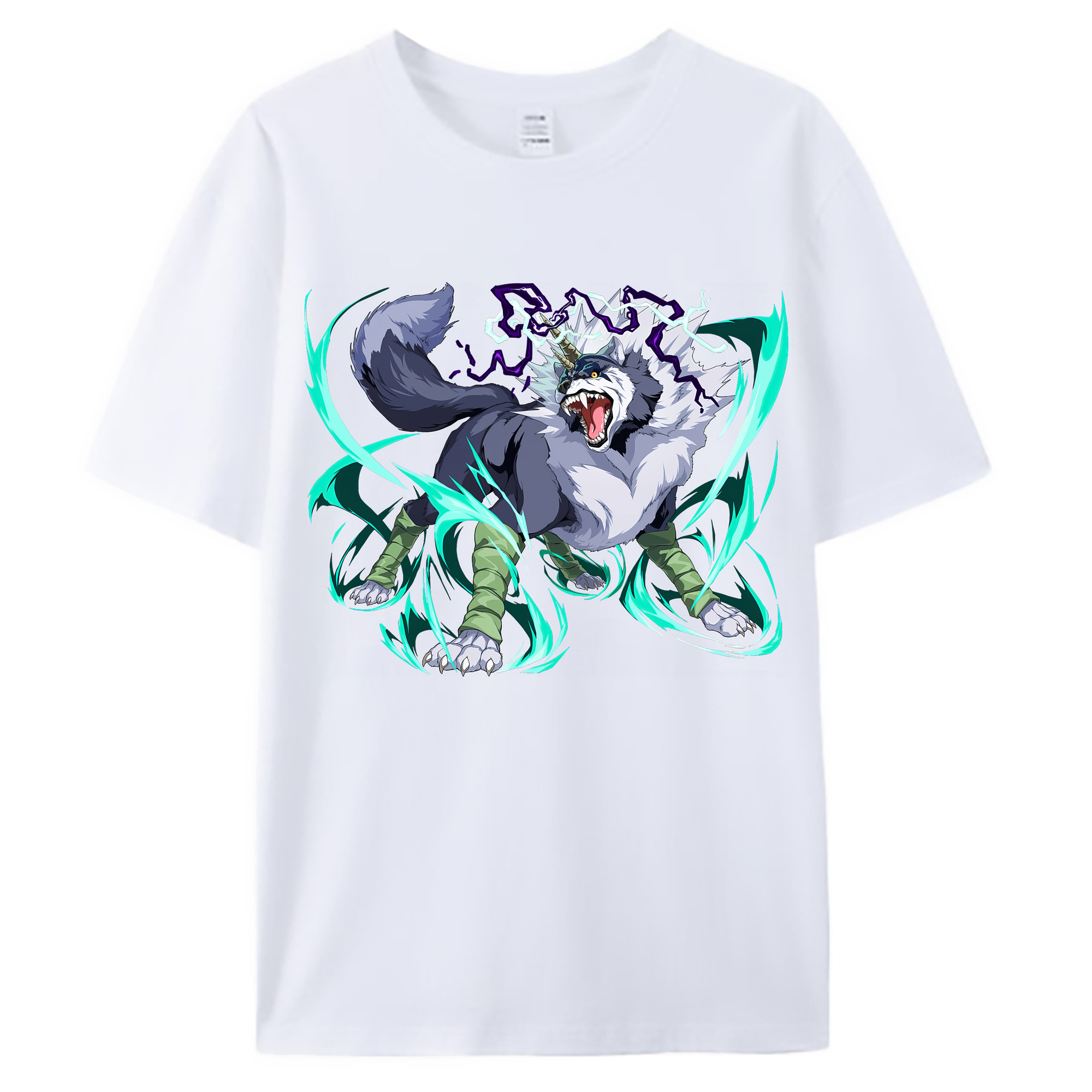 （画像用） 転スラ Regarding Reincarnated to Slime 綿100％ メンズ半袖Tシャツ｜肌触りやわらか＆通気性