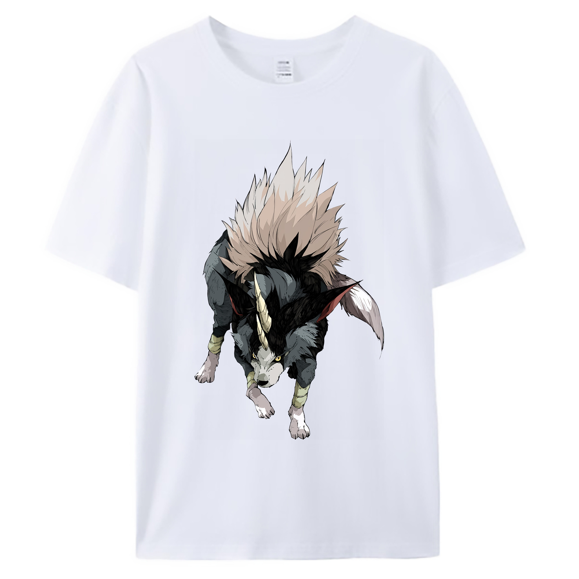 （画像用） 転スラ Regarding Reincarnated to Slime 綿100％ メンズ半袖Tシャツ｜肌触りやわらか＆通気性