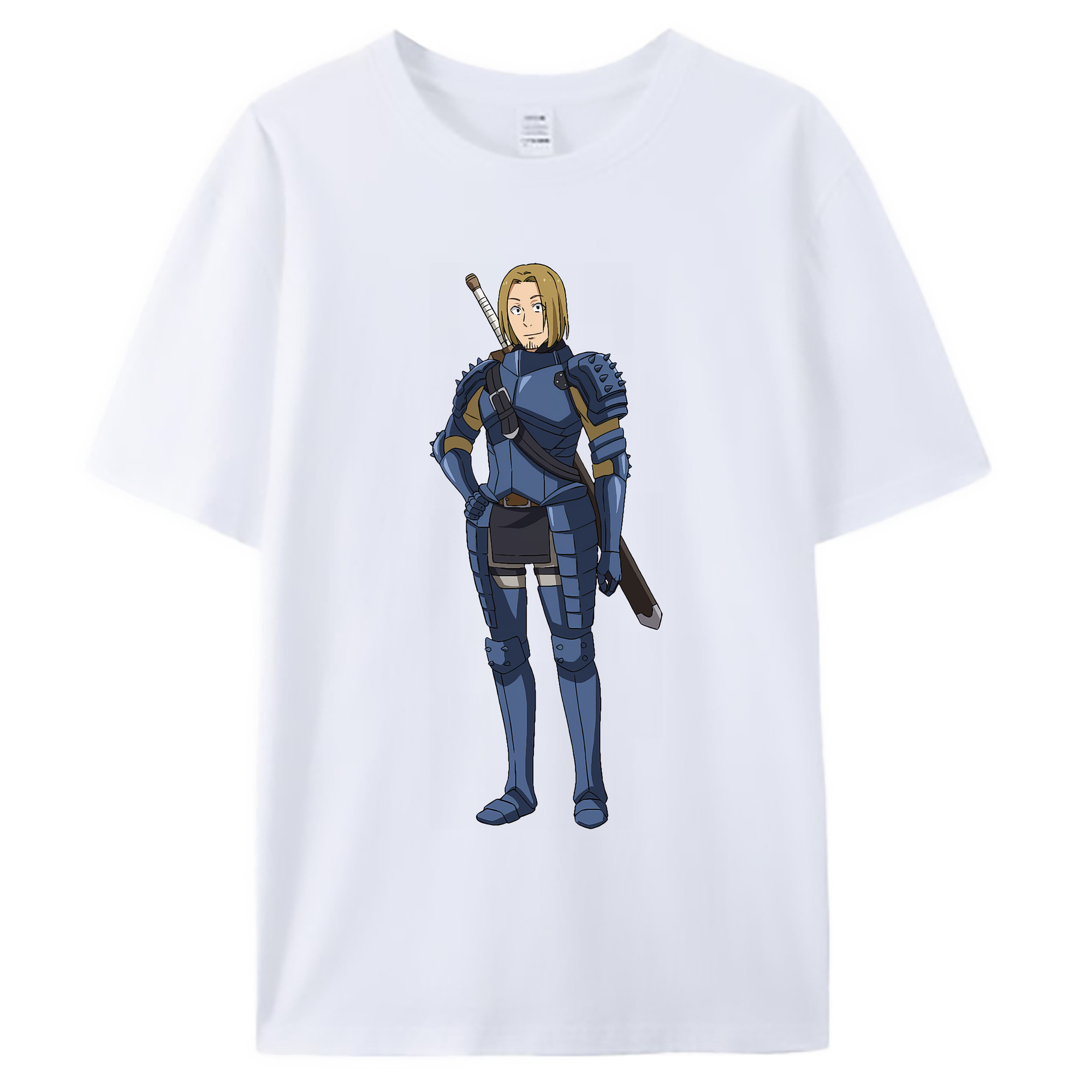 （画像用） 転スラ Regarding Reincarnated to Slime 綿100％ メンズ半袖Tシャツ｜肌触りやわらか＆通気性