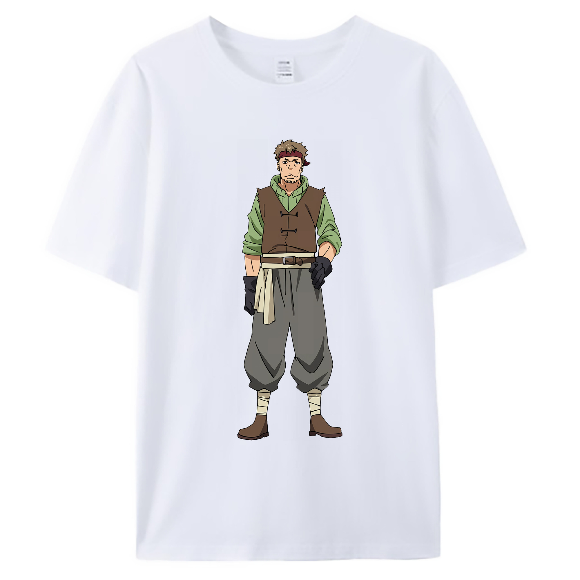 （画像用） 転スラ Regarding Reincarnated to Slime 綿100％ メンズ半袖Tシャツ｜肌触りやわらか＆通気性