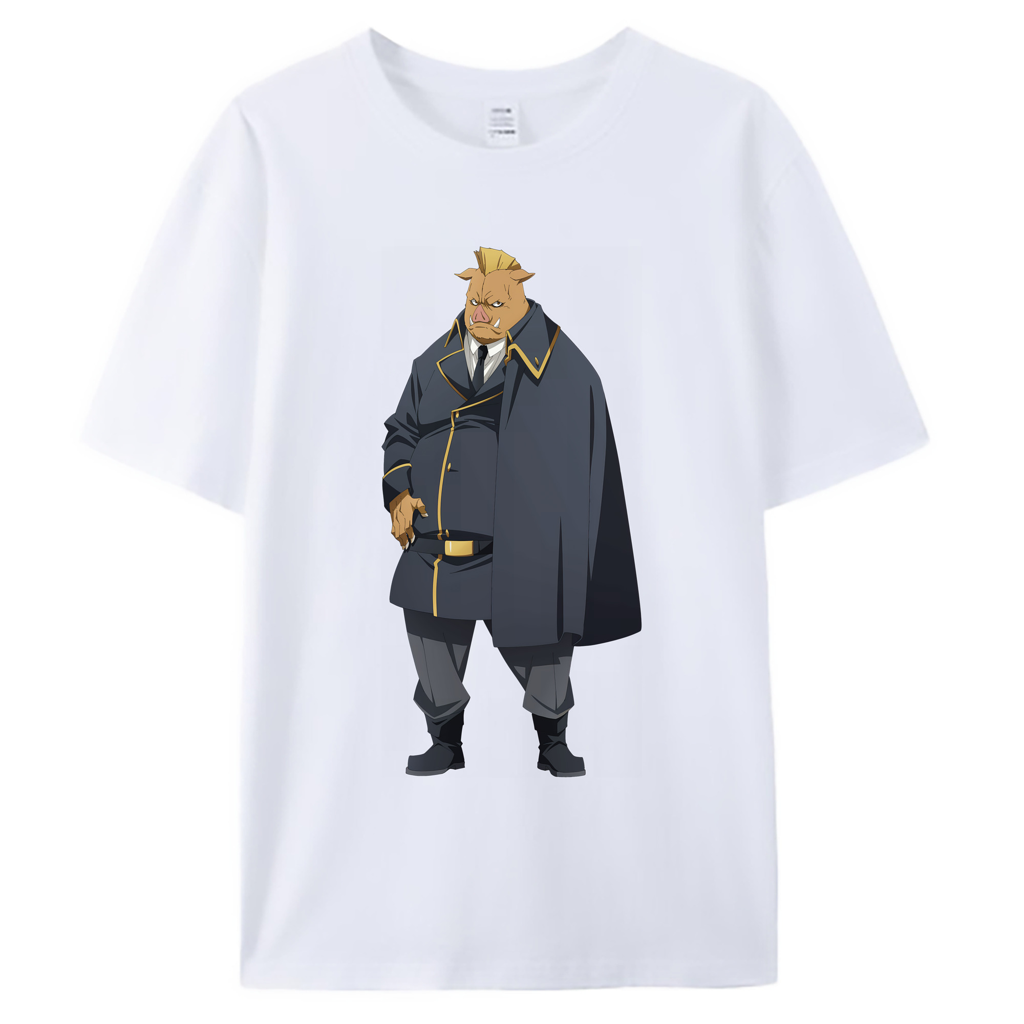 （画像用） 転スラ Regarding Reincarnated to Slime 綿100％ メンズ半袖Tシャツ｜肌触りやわらか＆通気性