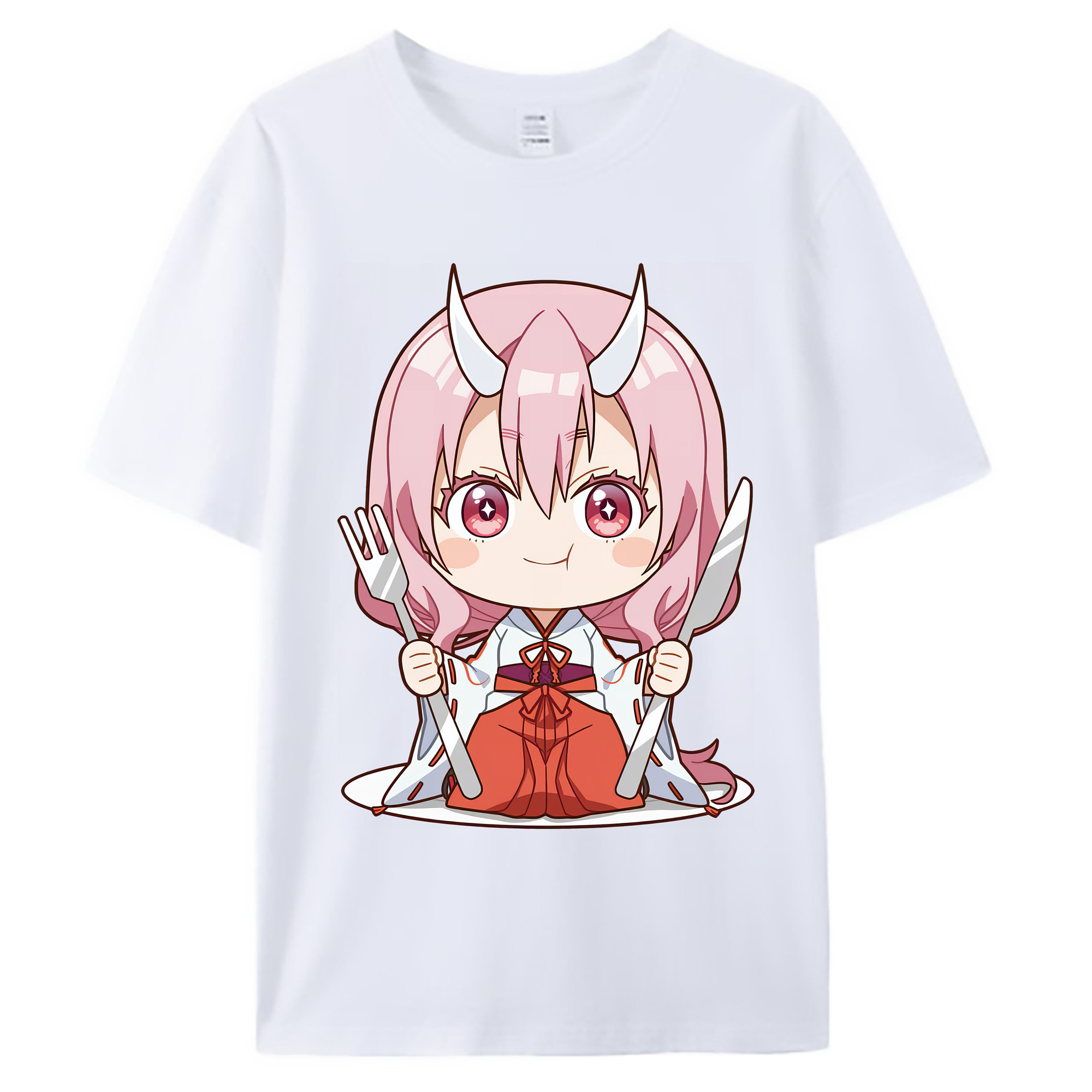 （画像用） 転スラ Regarding Reincarnated to Slime 綿100％ メンズ半袖Tシャツ｜肌触りやわらか＆通気性