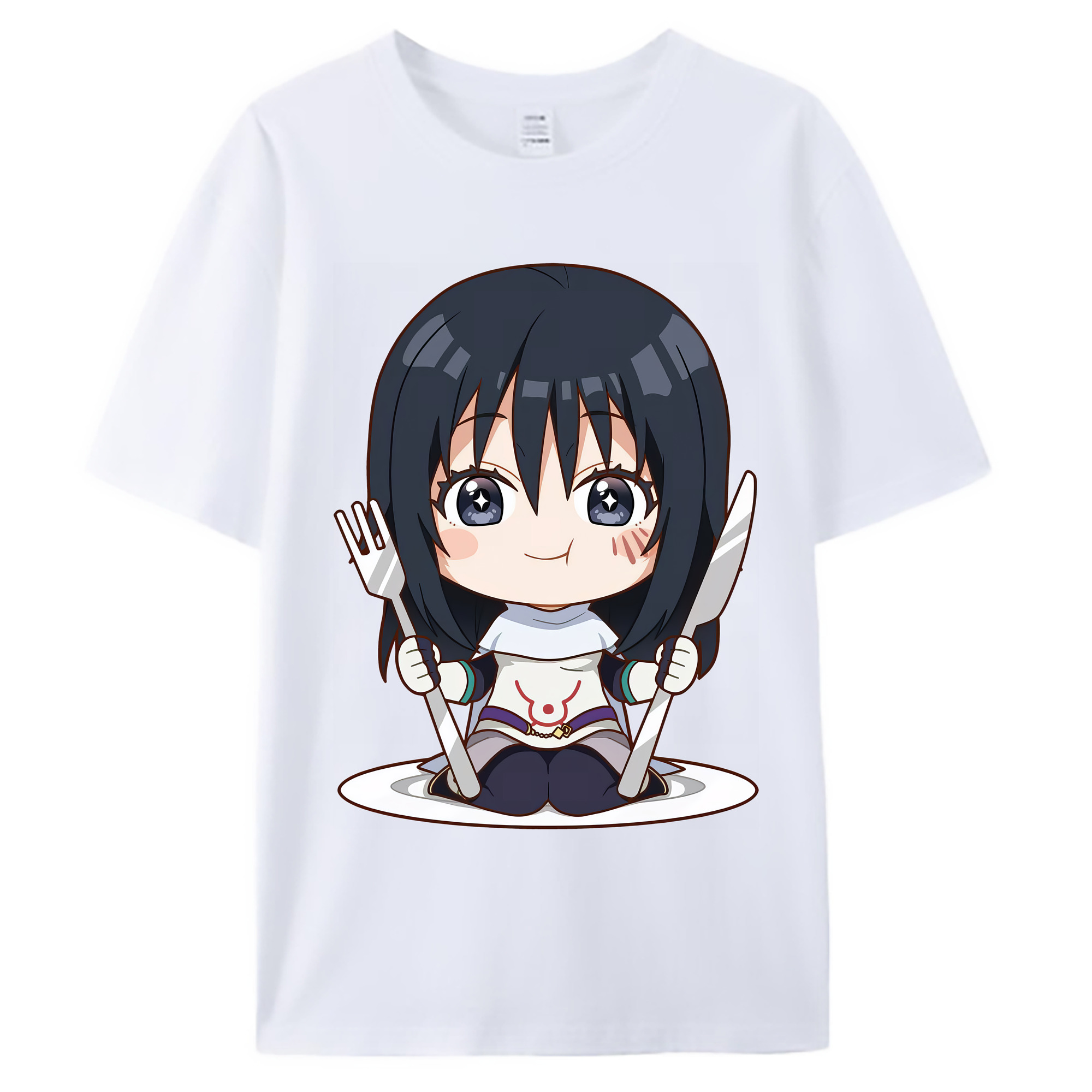 （画像用） 転スラ Regarding Reincarnated to Slime 綿100％ メンズ半袖Tシャツ｜肌触りやわらか＆通気性