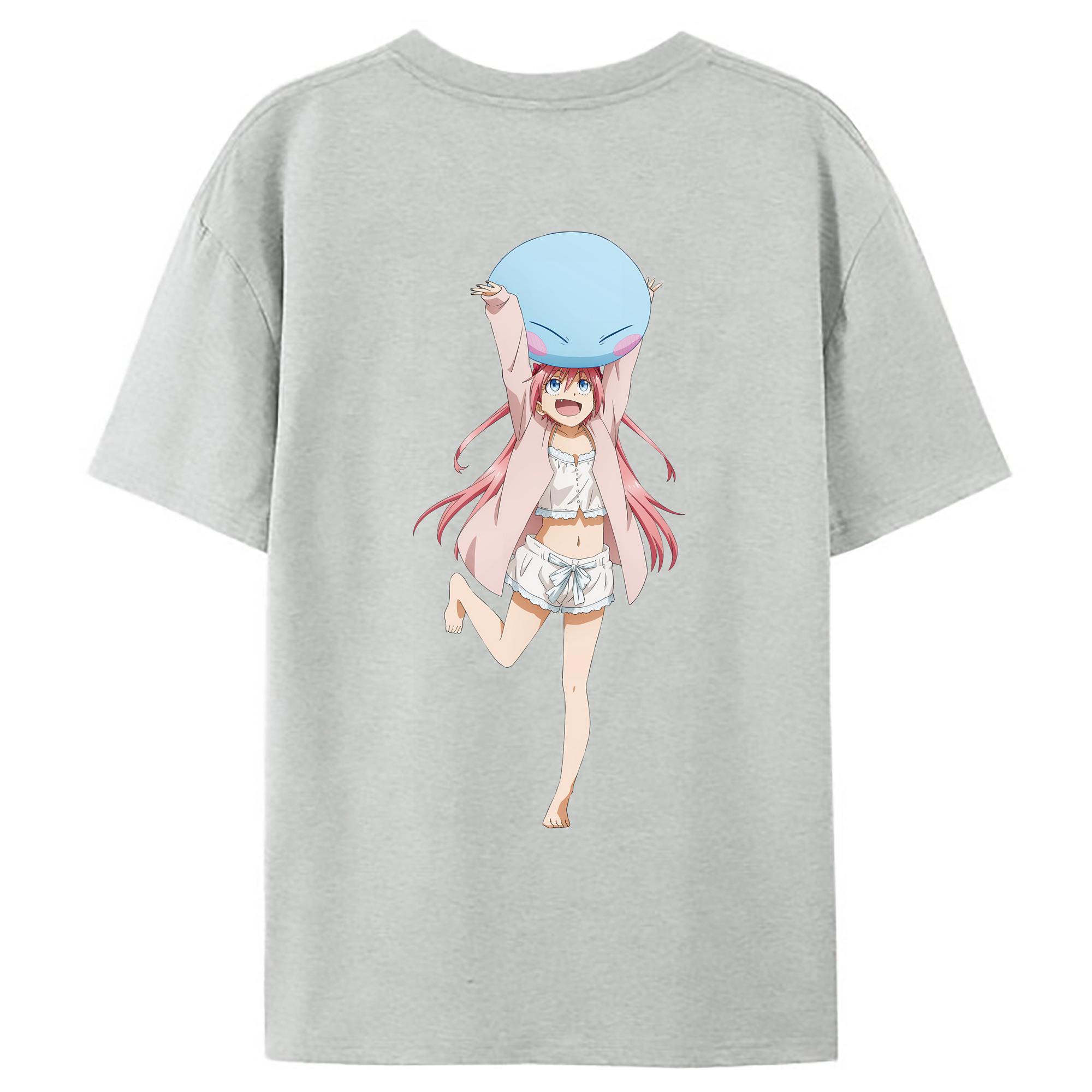 （画像用） 転スラ Regarding Reincarnated to Slime レディース半袖Tシャツ(バックプリント)