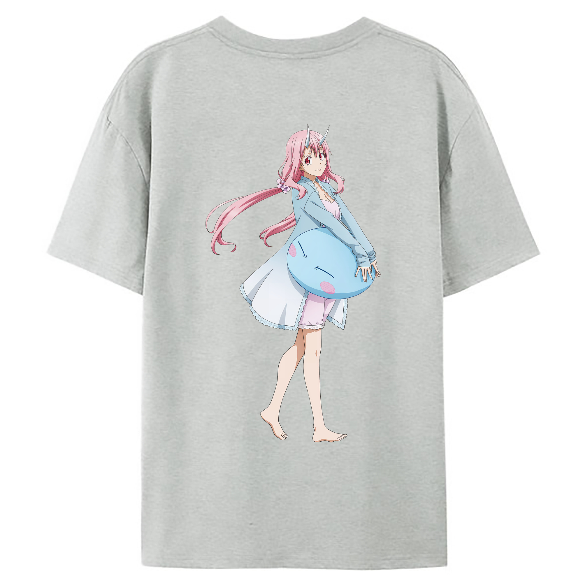 （画像用） 転スラ Regarding Reincarnated to Slime レディース半袖Tシャツ(バックプリント)