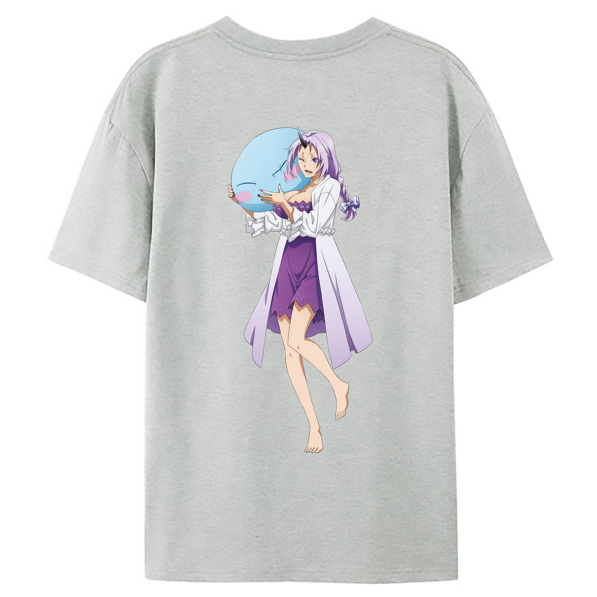 （画像用） 転スラ Regarding Reincarnated to Slime レディース半袖Tシャツ(バックプリント)